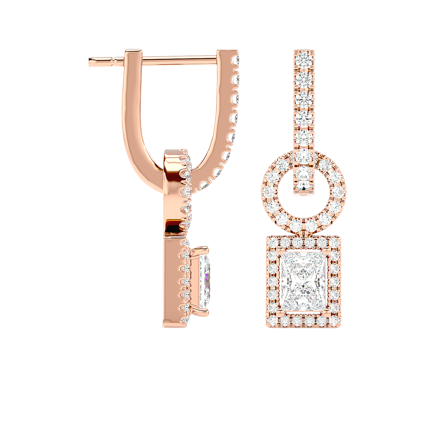 Cassiopeia Diamond Earrings