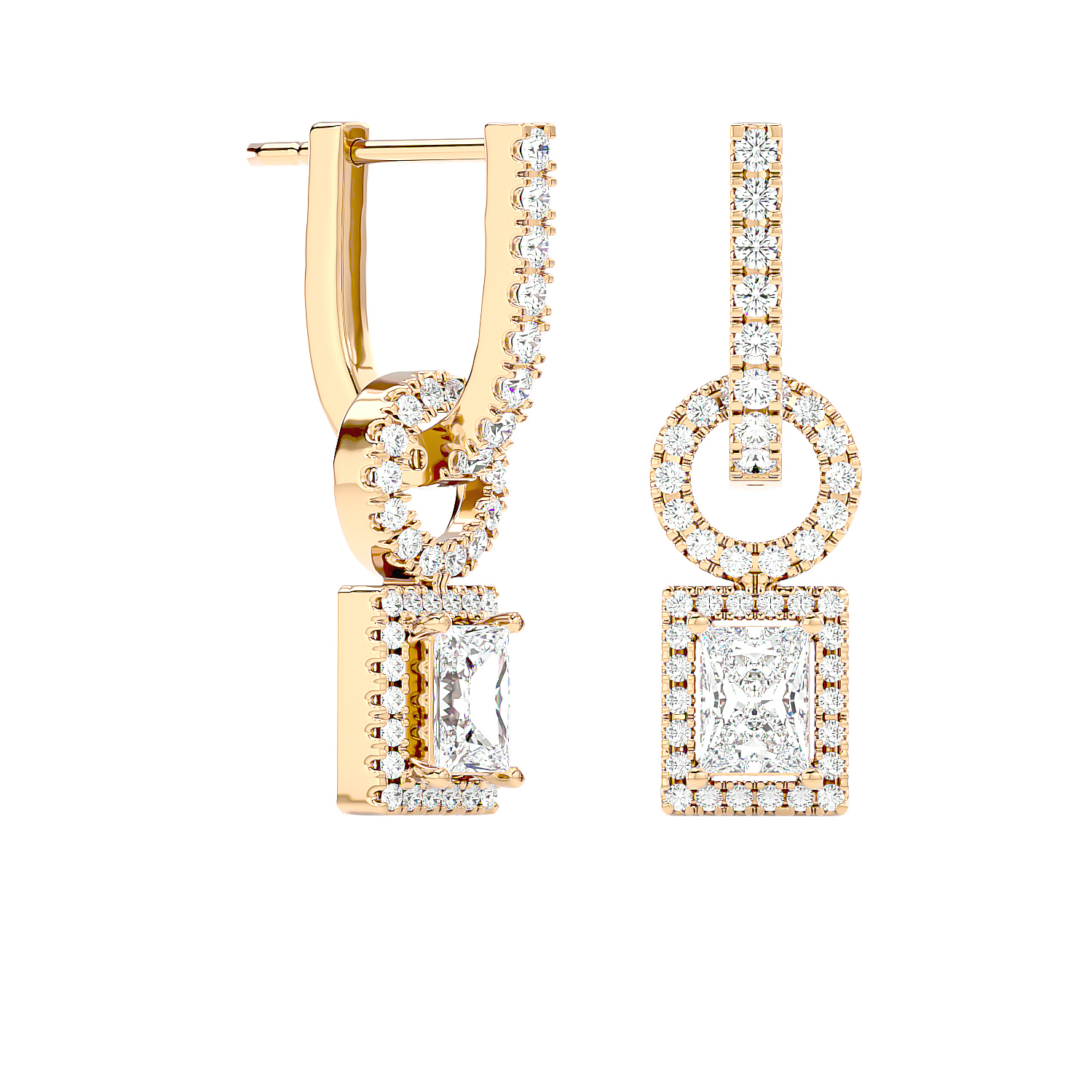 Cassiopeia Diamond Earrings