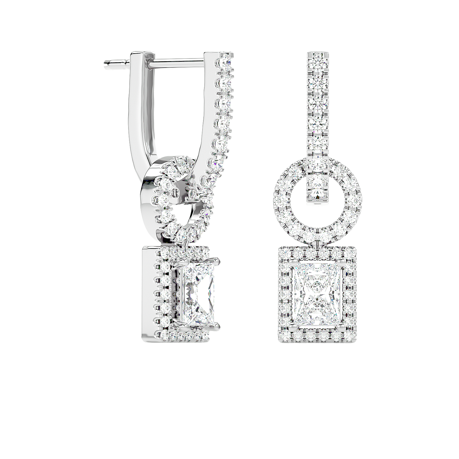 Cassiopeia Diamond Earrings