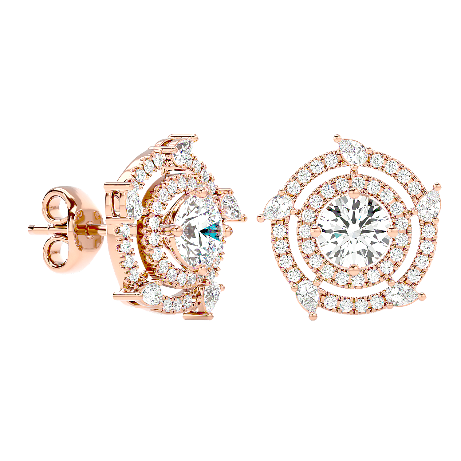 Quasar Diamond Earrings