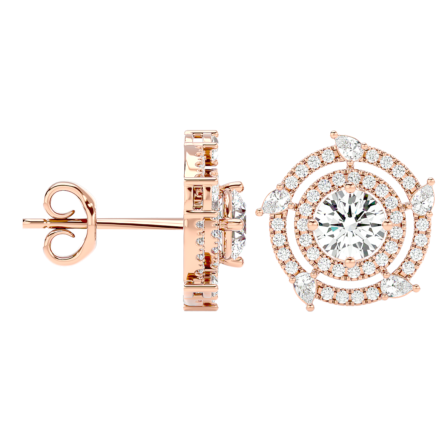 Quasar Diamond Earrings