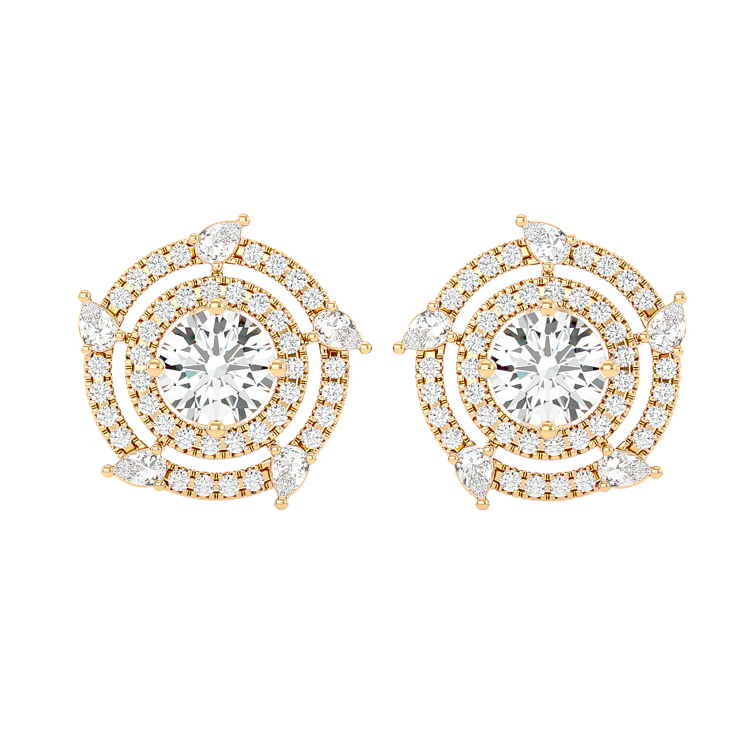Quasar Diamond Earrings
