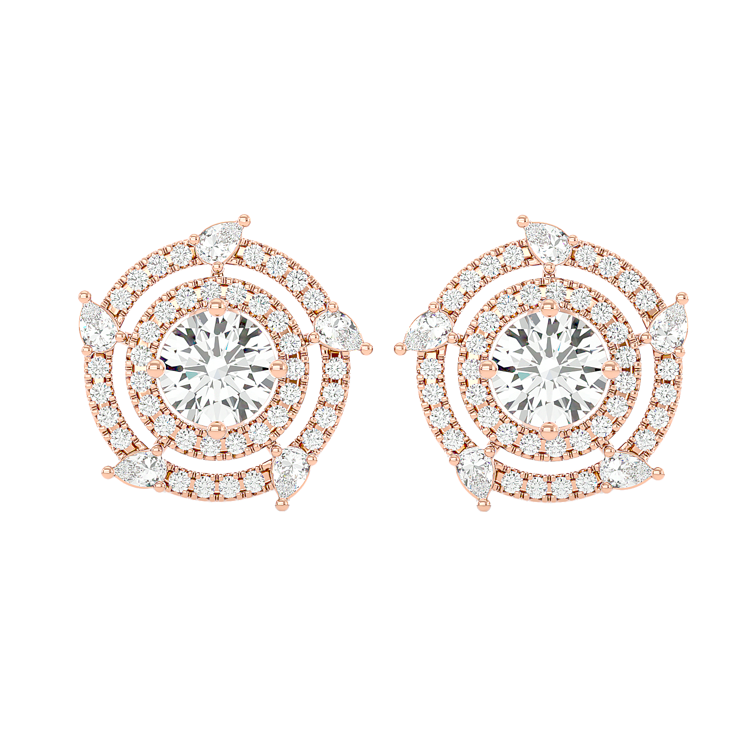 Quasar Diamond Earrings
