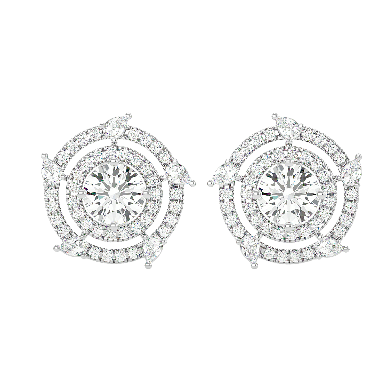 Quasar Diamond Earrings