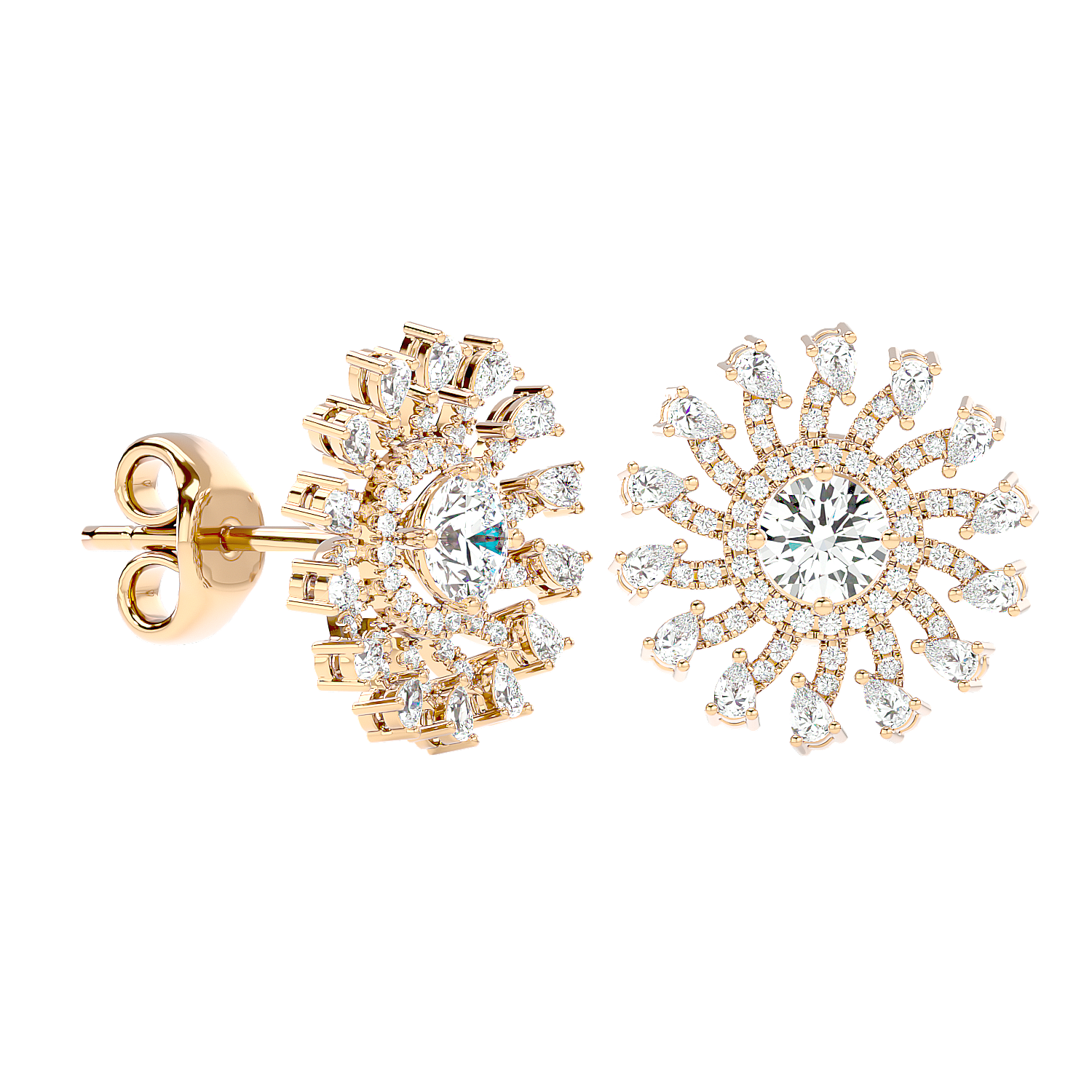 Meteor Diamond Earrings