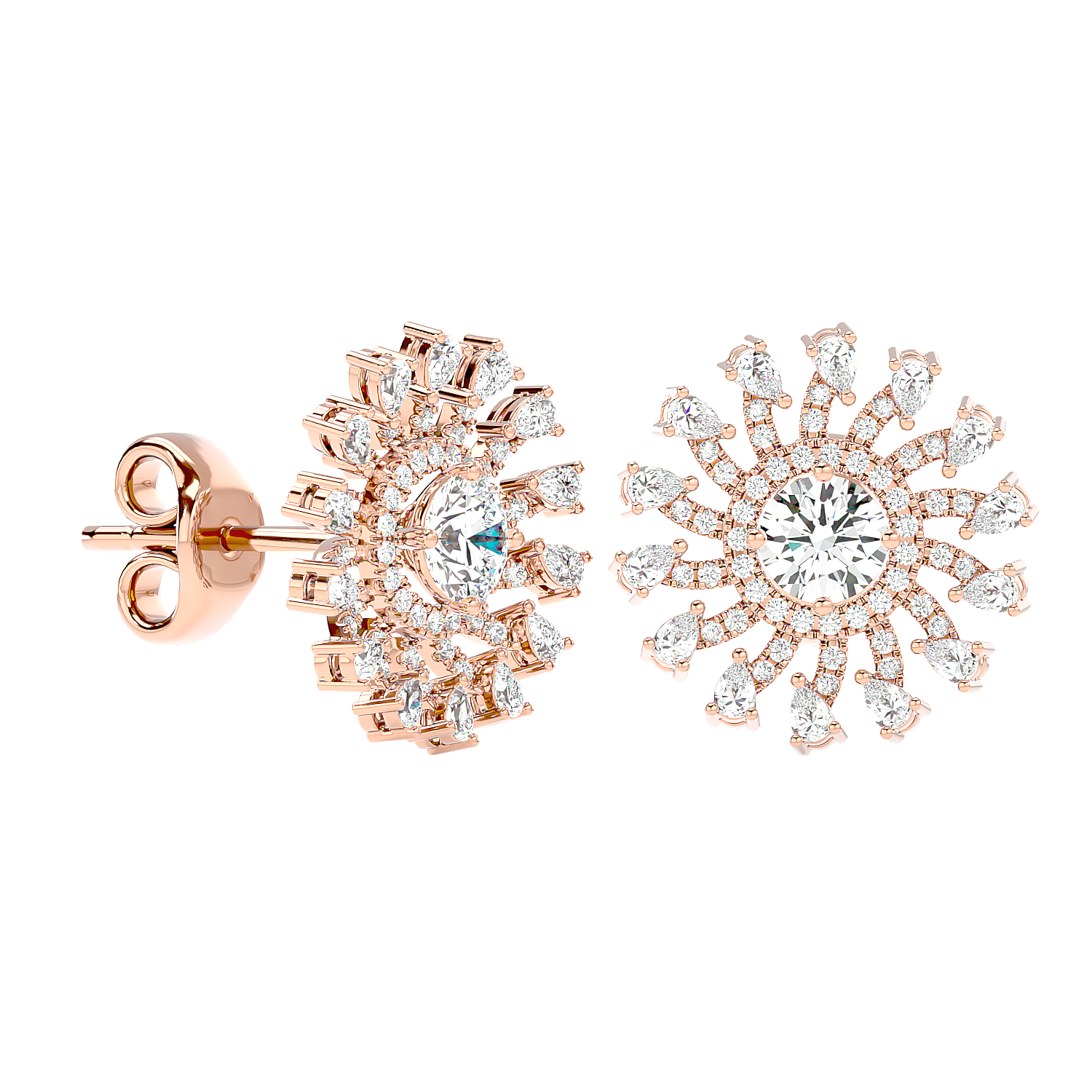 Meteor Diamond Earrings