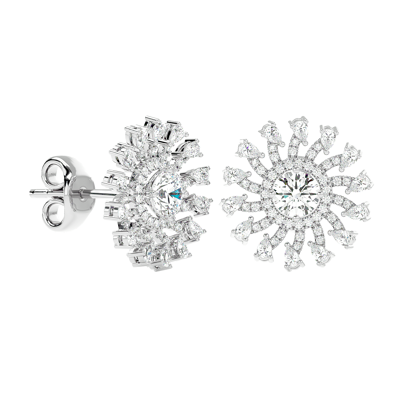 Meteor Diamond Earrings
