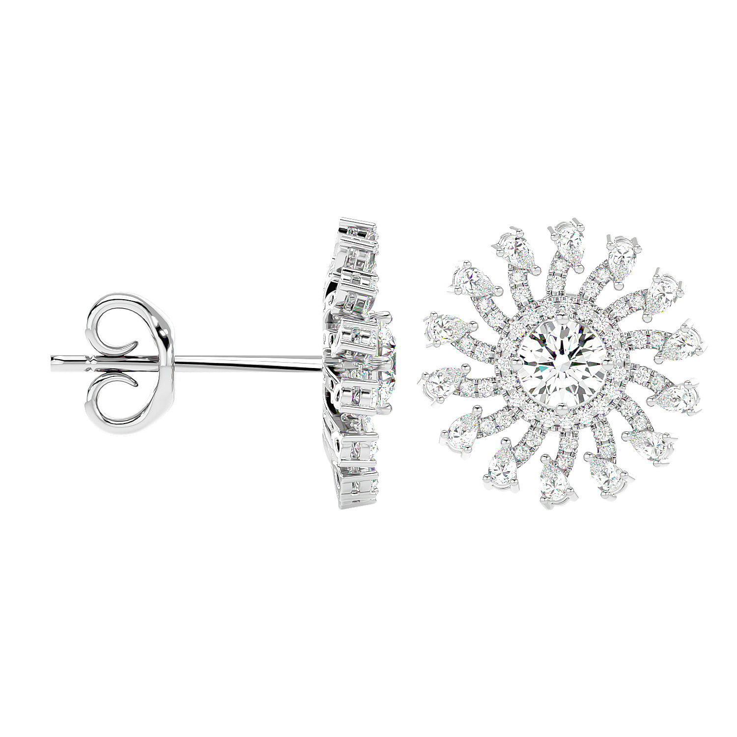 Meteor Diamond Earrings
