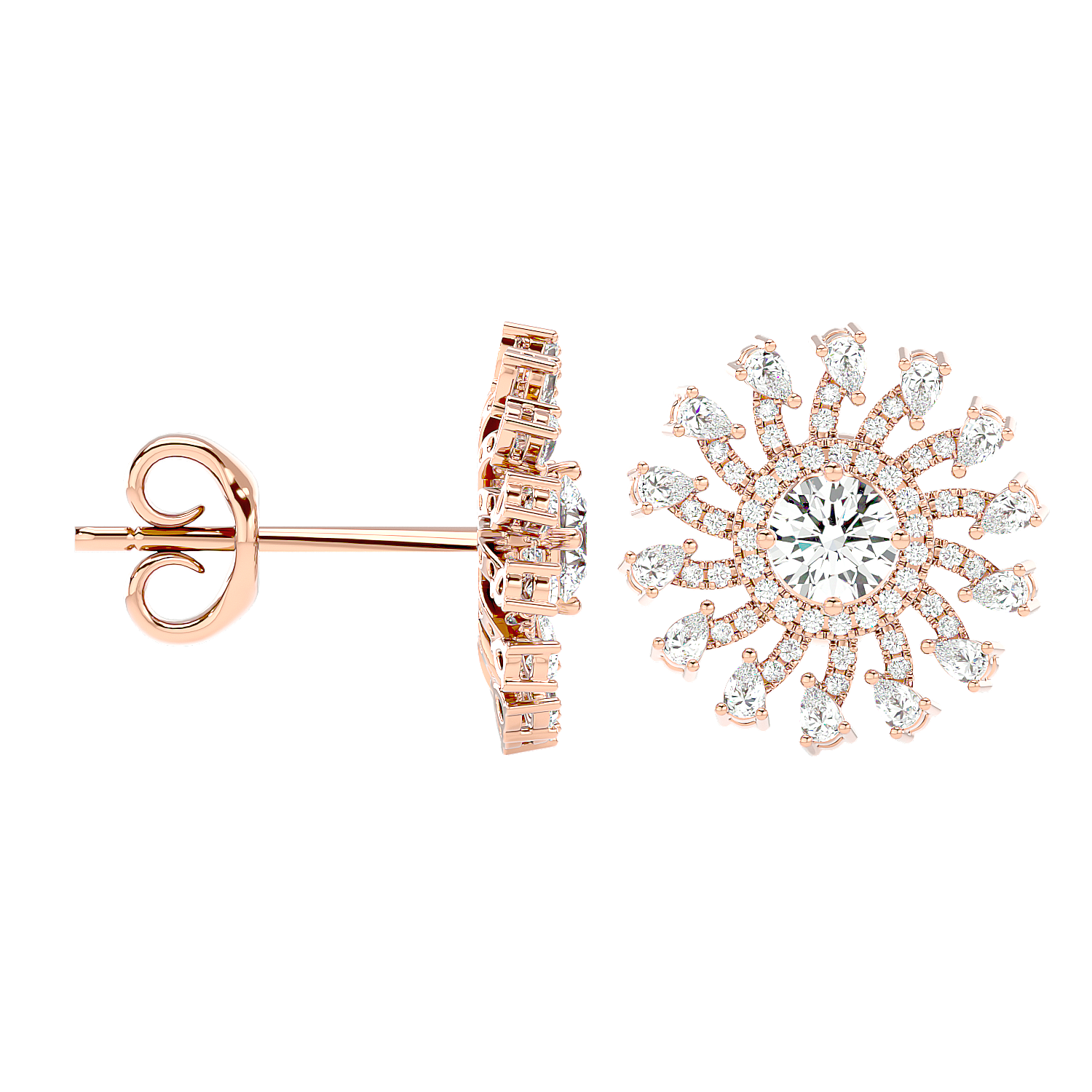 Meteor Diamond Earrings