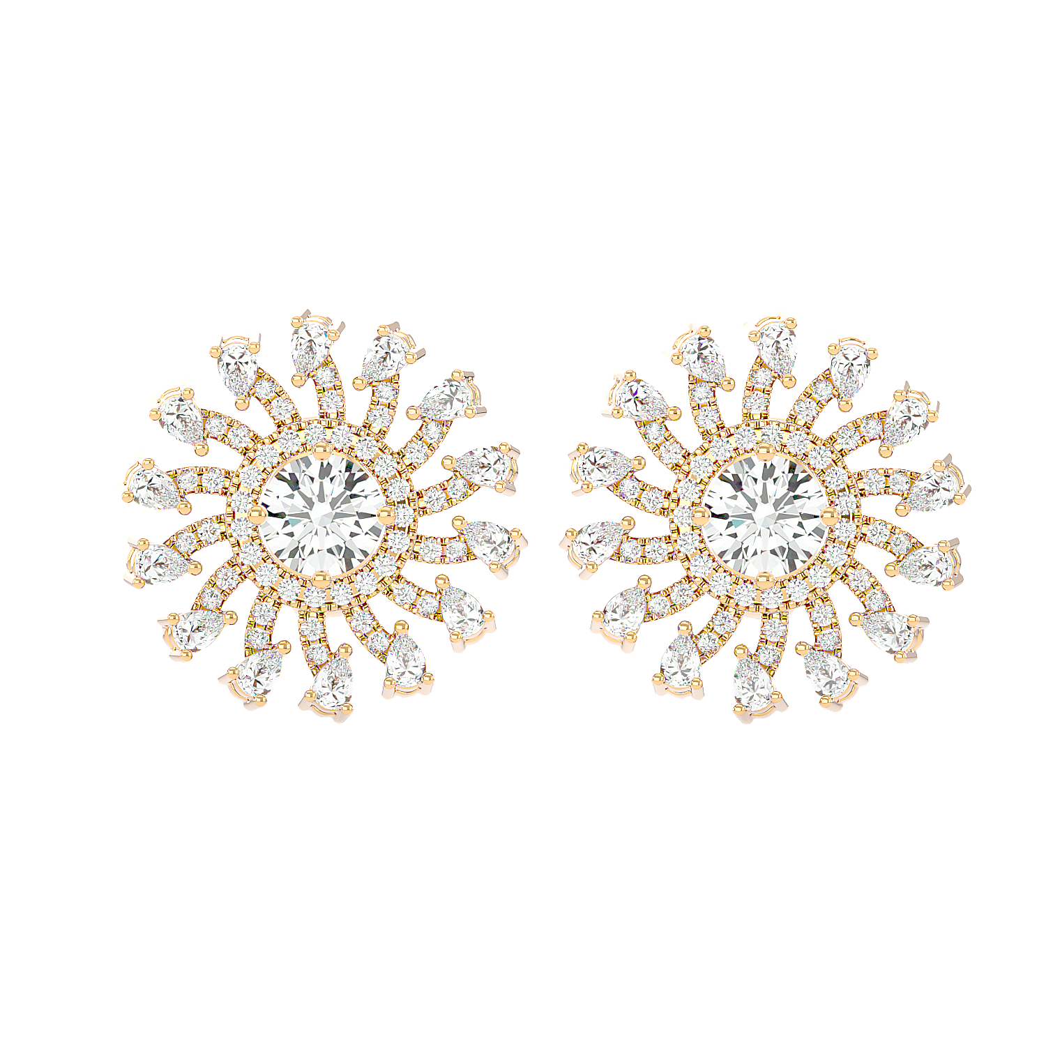 Meteor Diamond Earrings