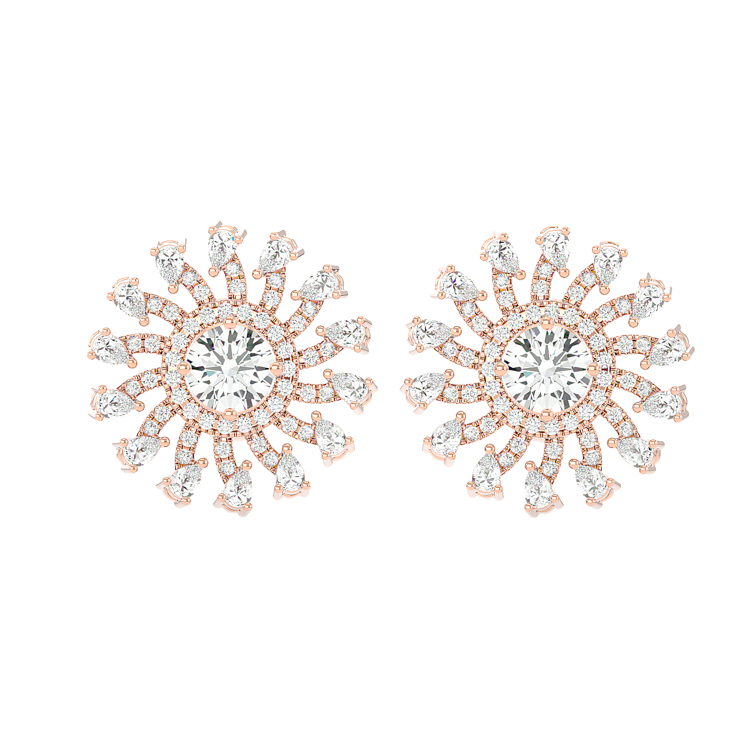 Meteor Diamond Earrings