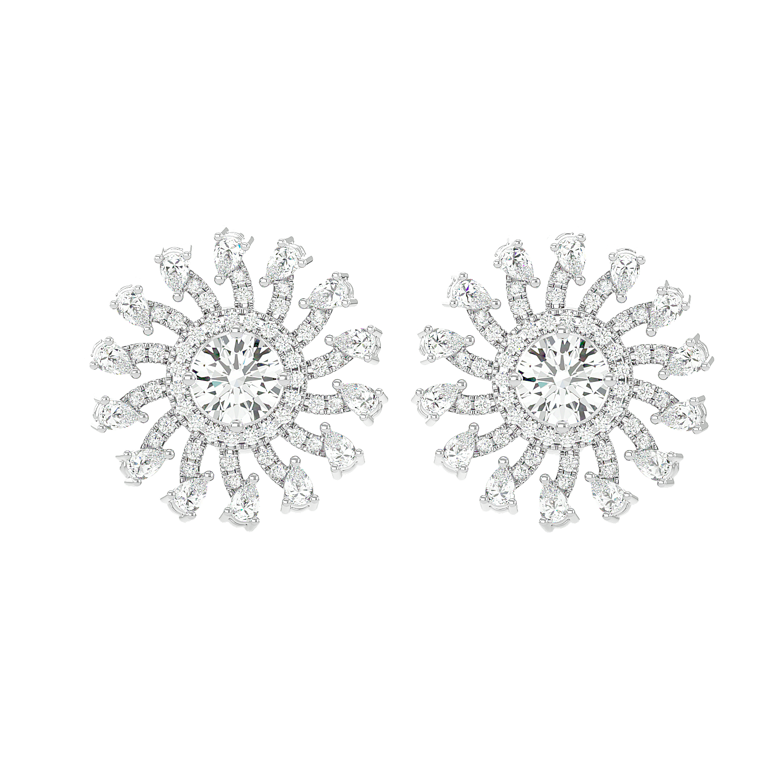 Meteor Diamond Earrings