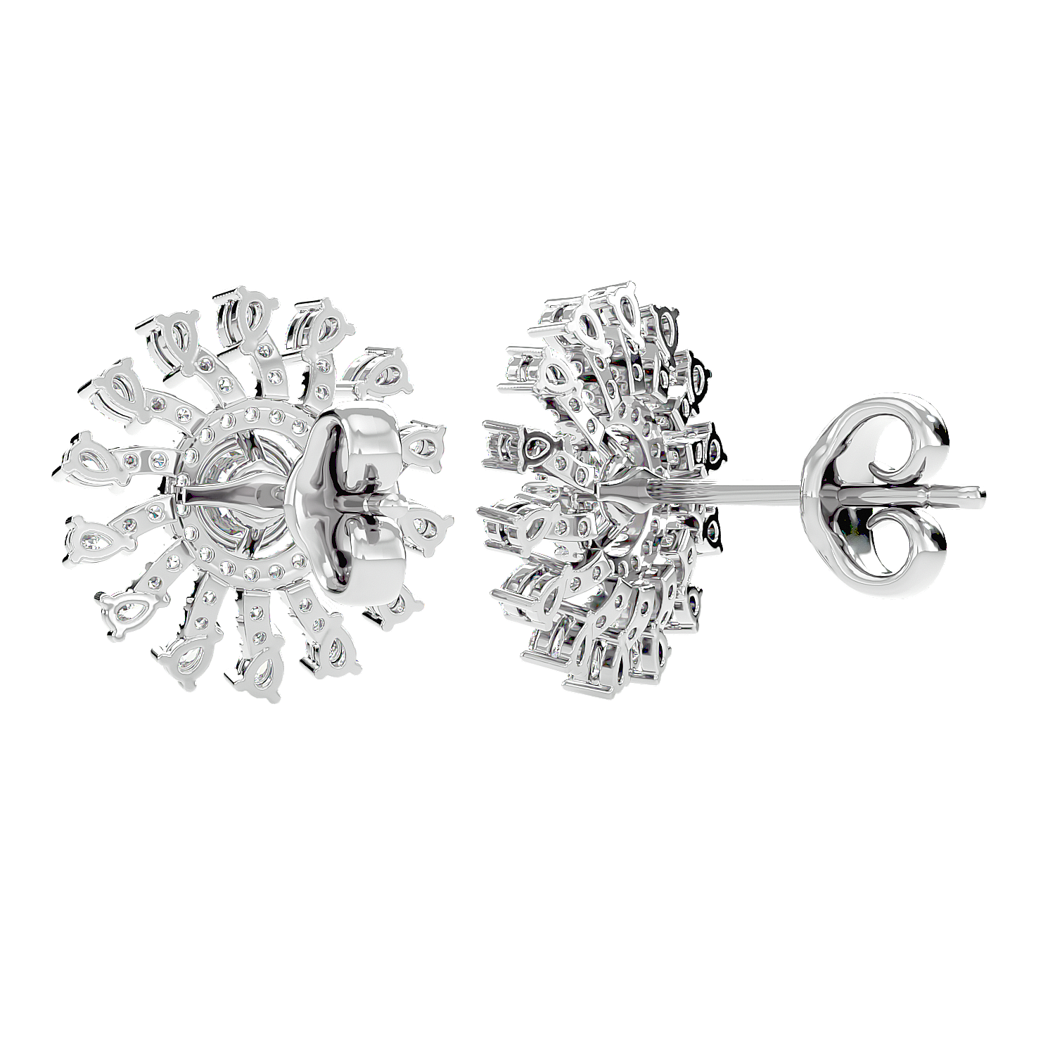 Meteor Diamond Earrings