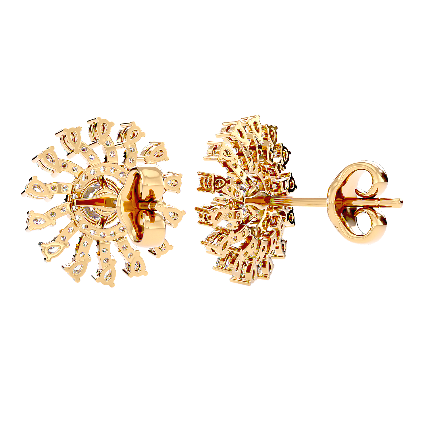Meteor Diamond Earrings