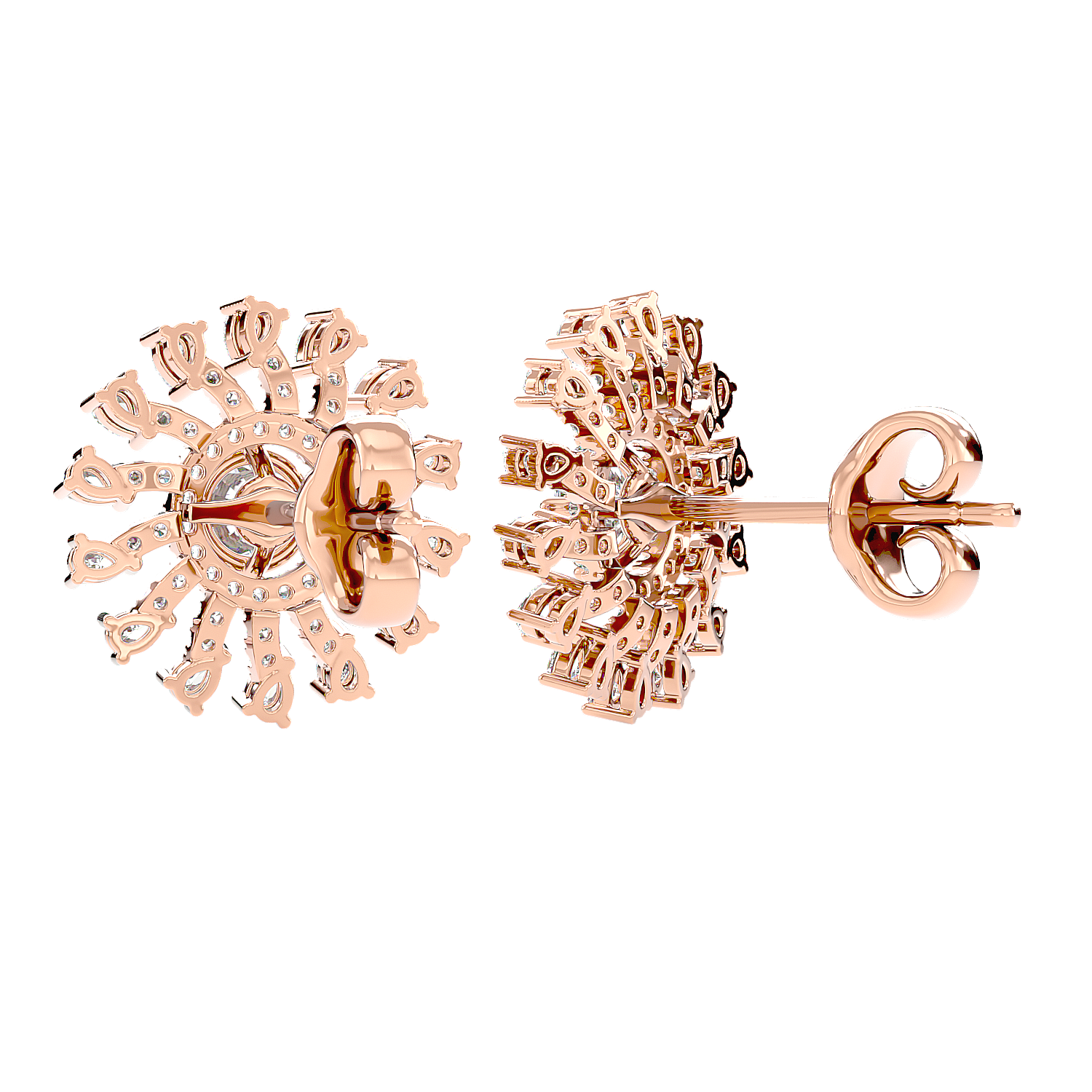 Meteor Diamond Earrings