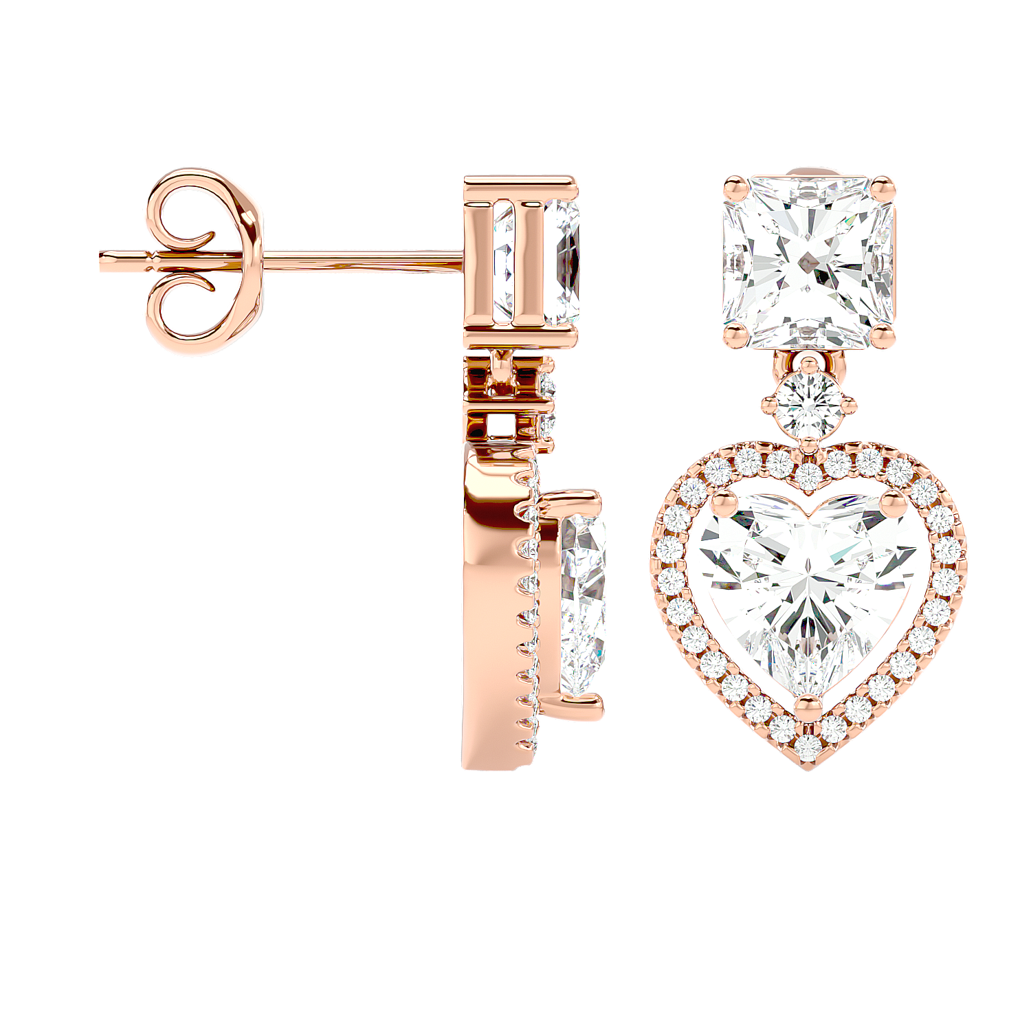 Twilight Diamond Earring