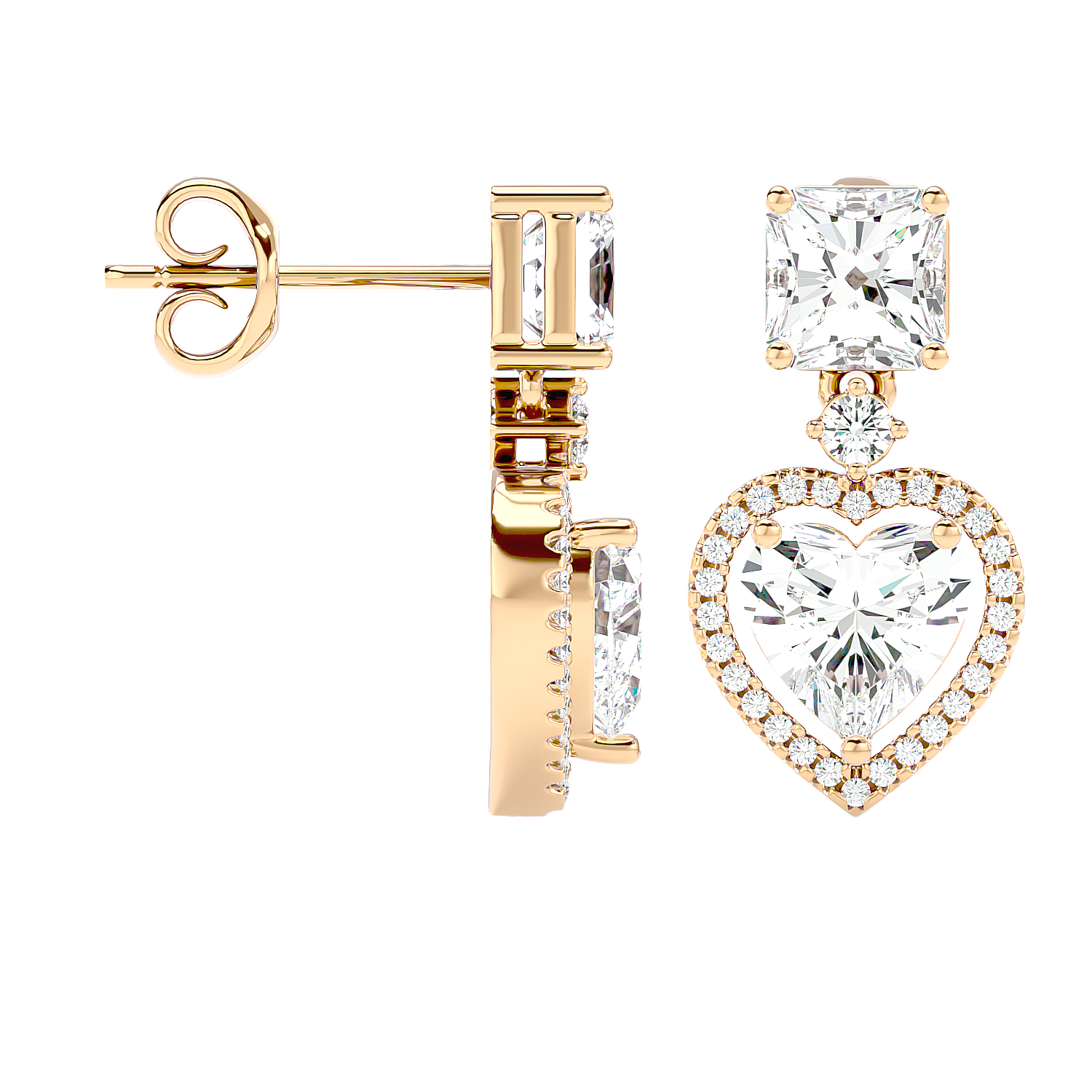 Twilight Diamond Earring