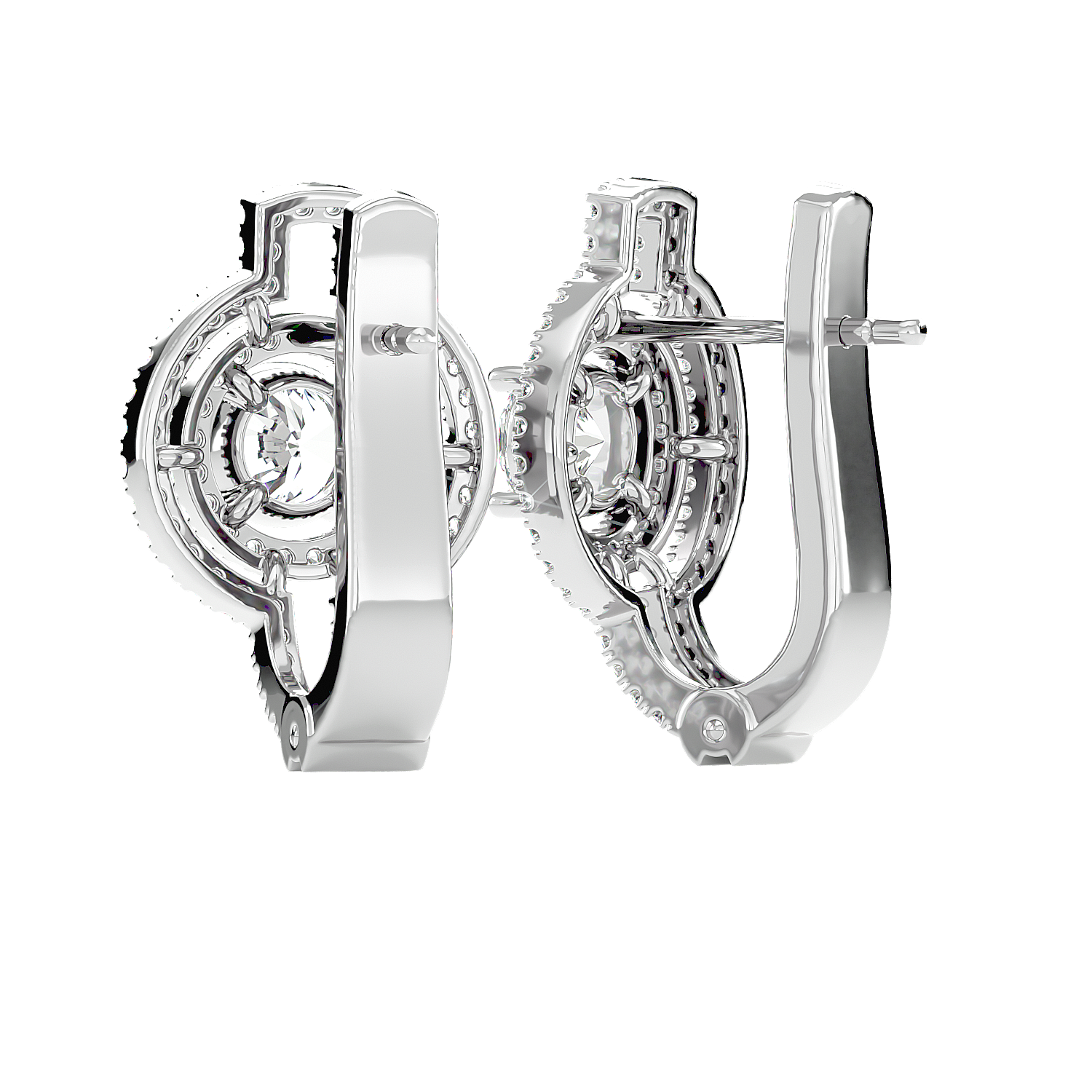 Infinity Diamond Earring