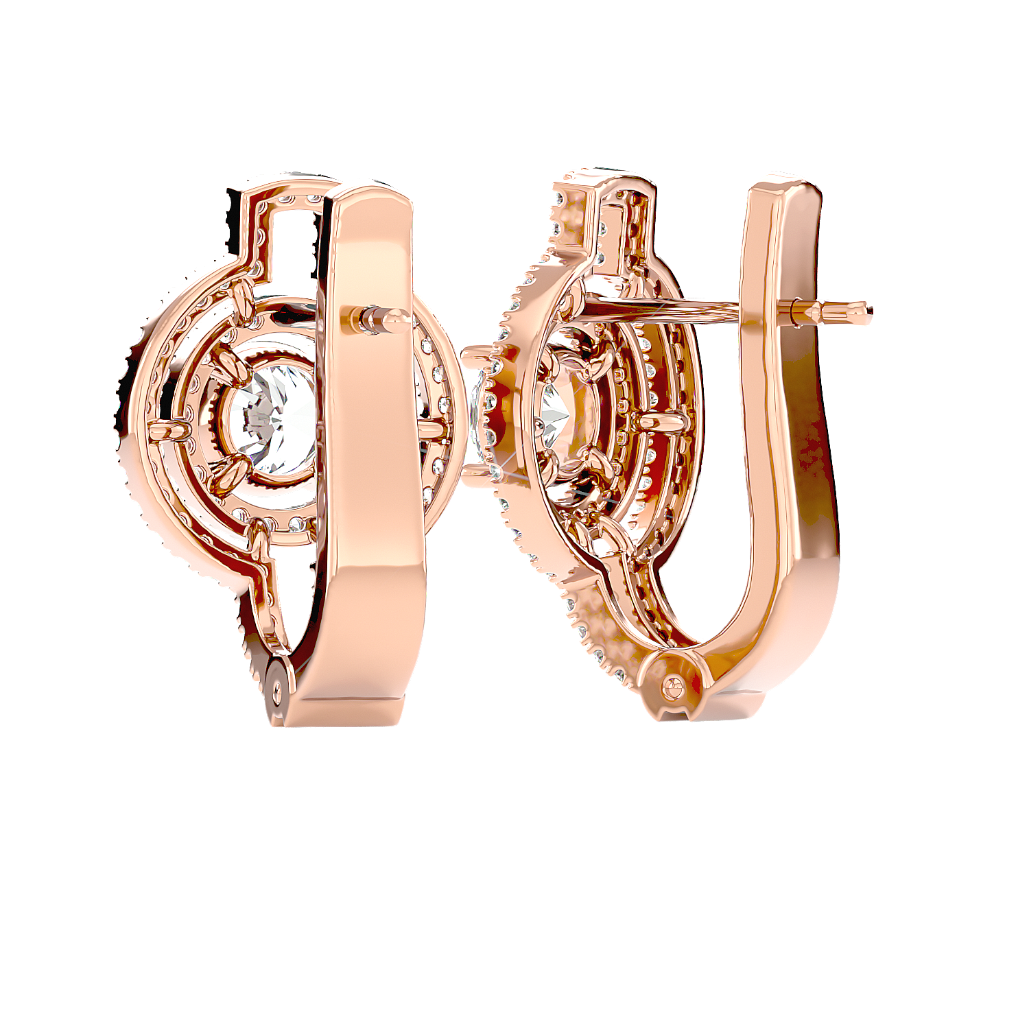 Infinity Diamond Earring
