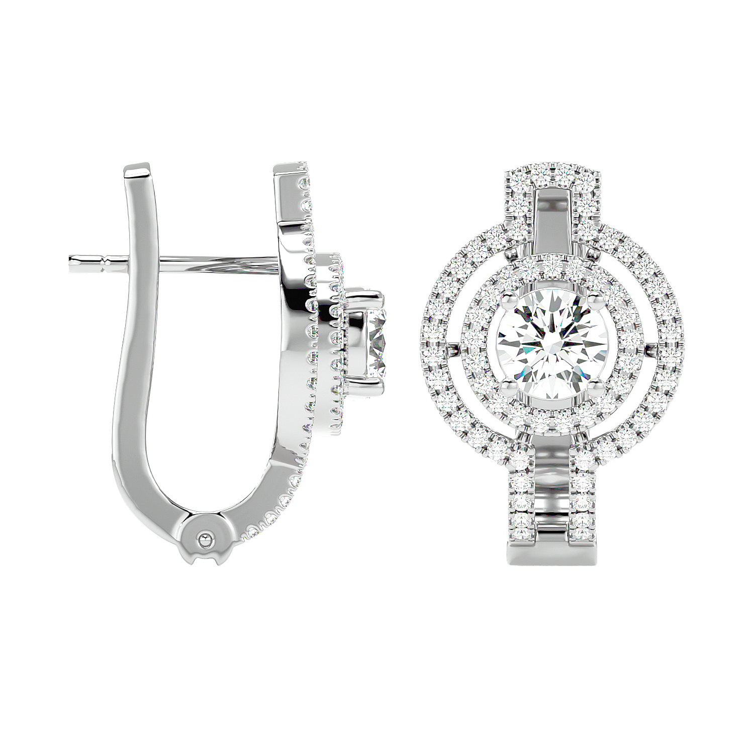 Infinity Diamond Earring