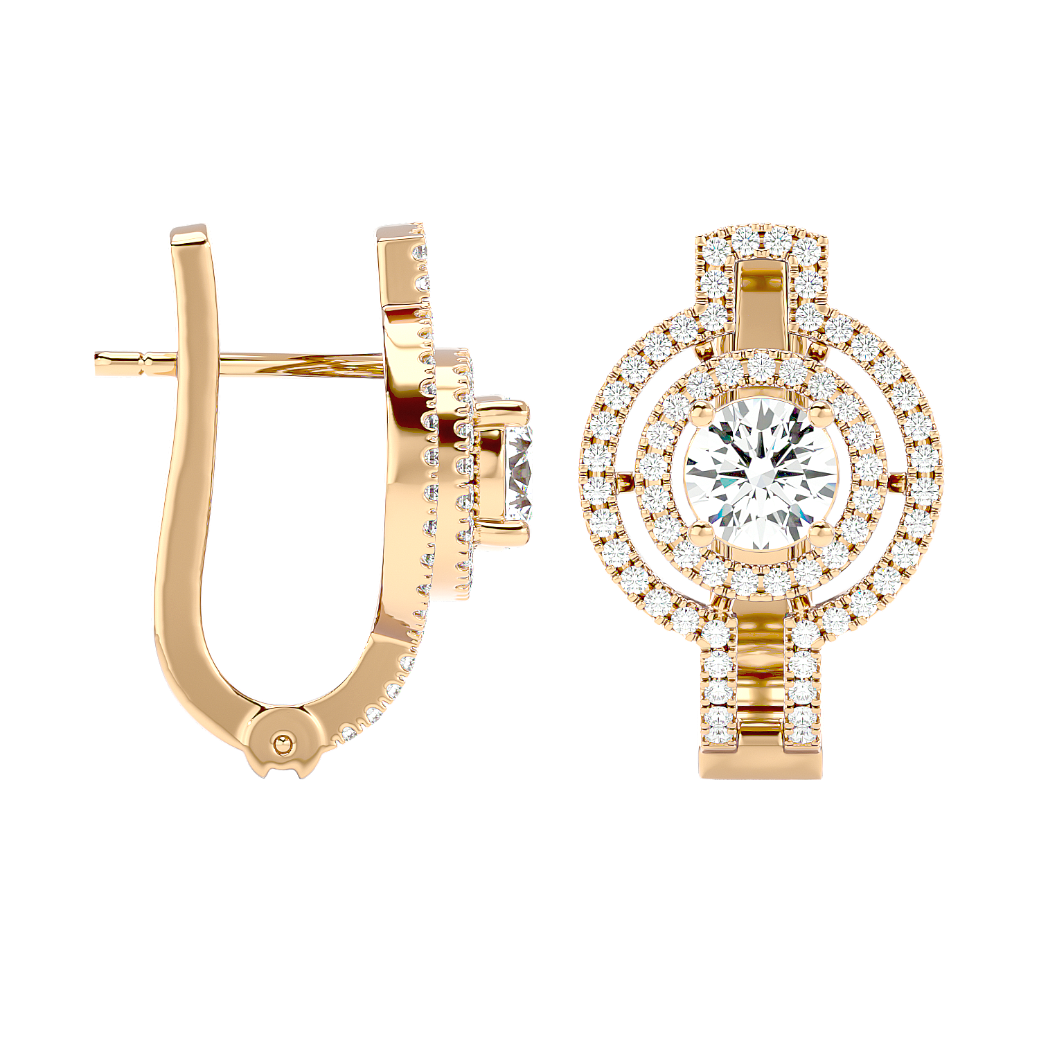 Infinity Diamond Earring