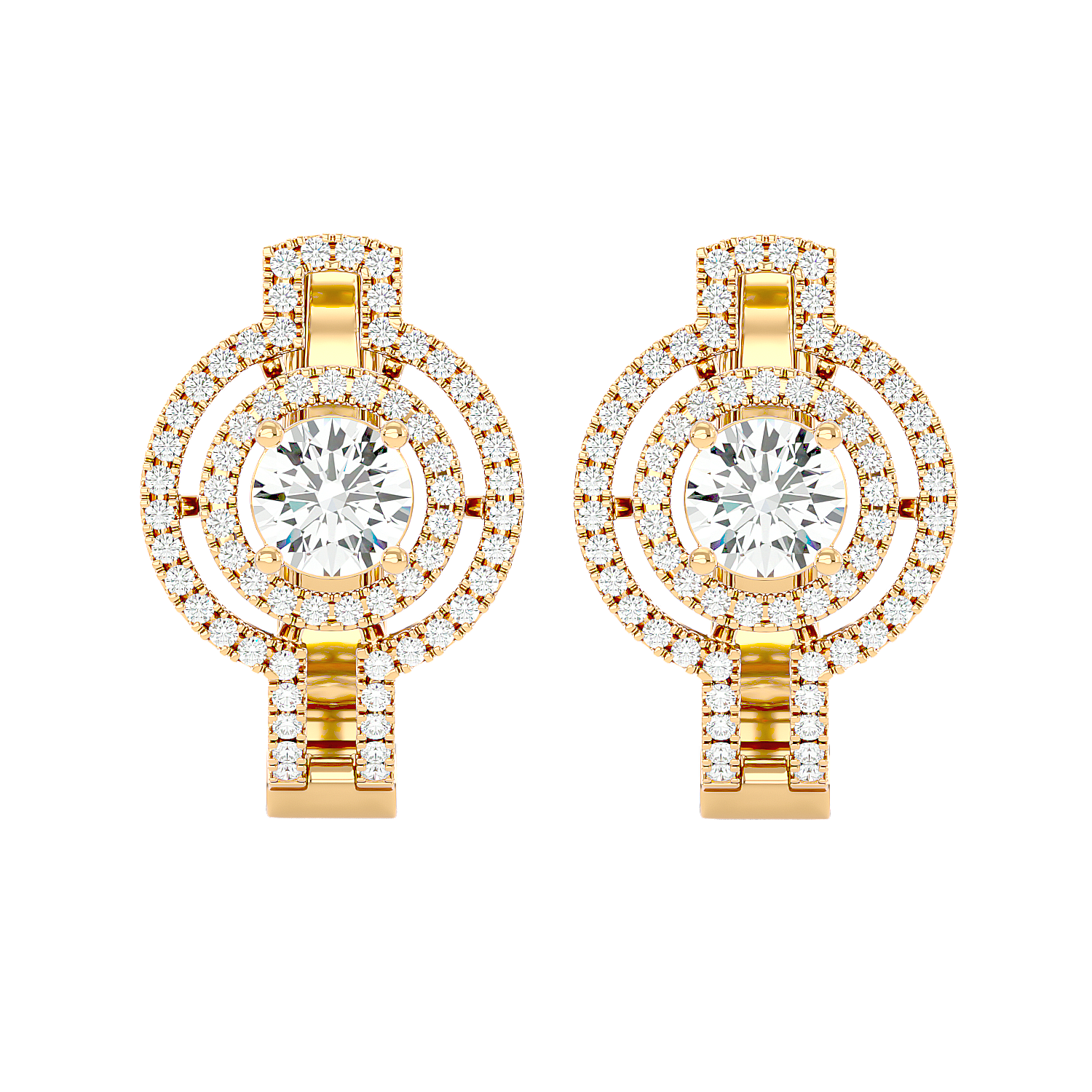 Infinity Diamond Earring