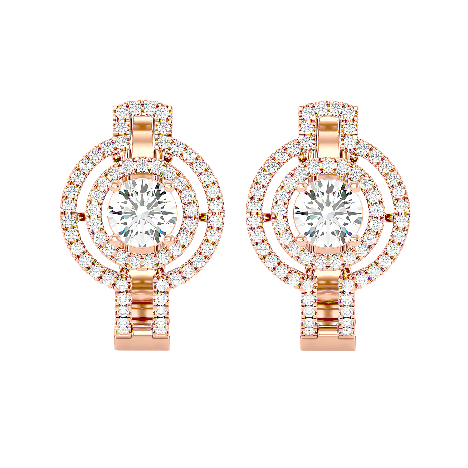 Infinity Diamond Earring