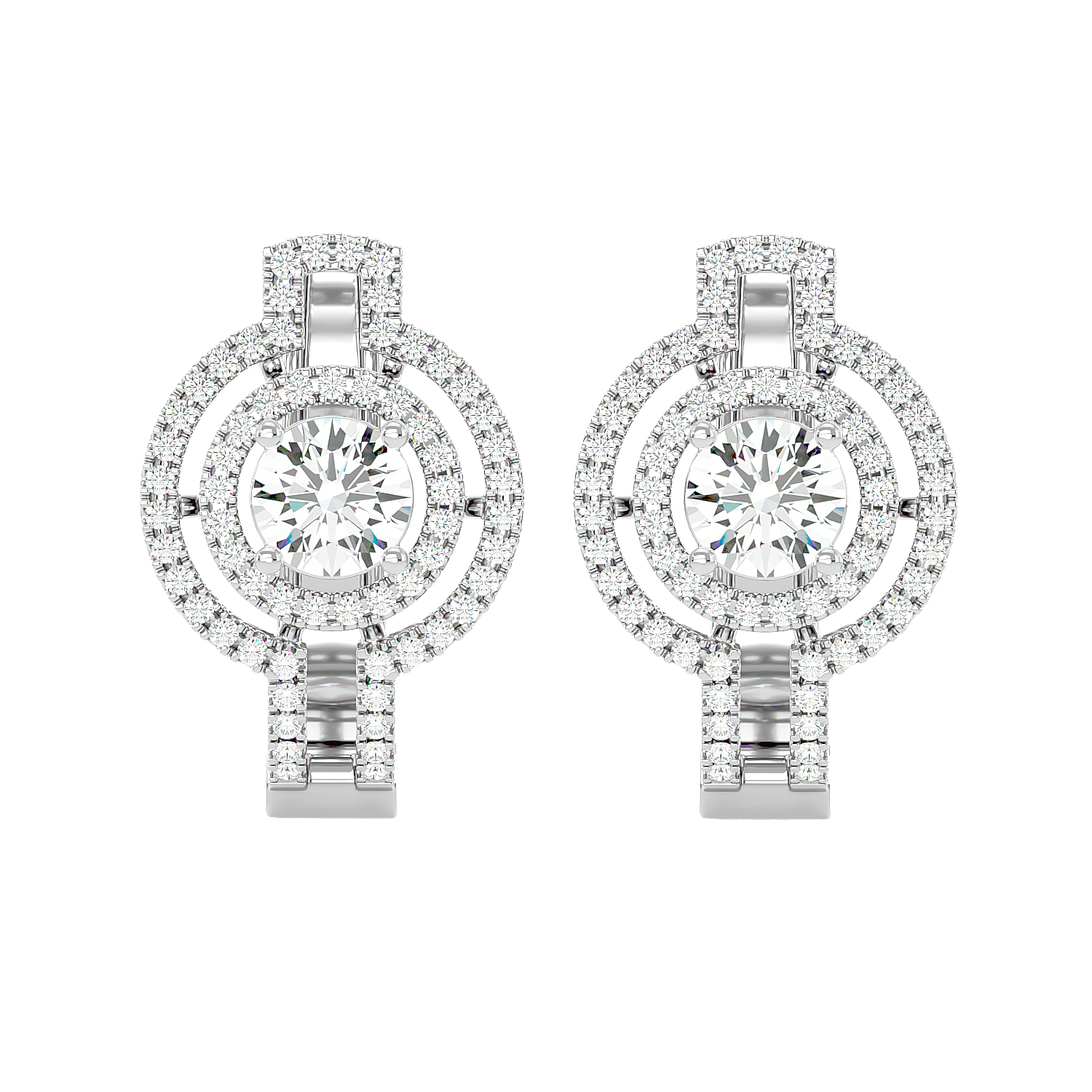 Infinity Diamond Earring