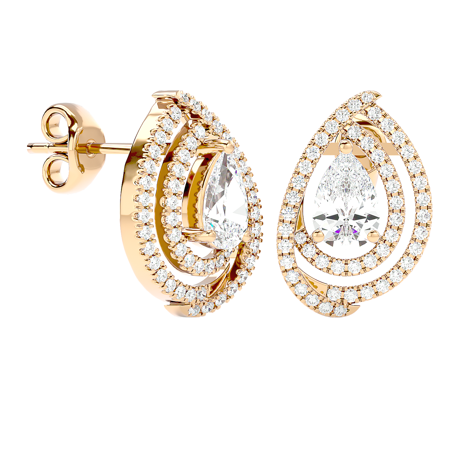 Galaxy Diamond Earrings