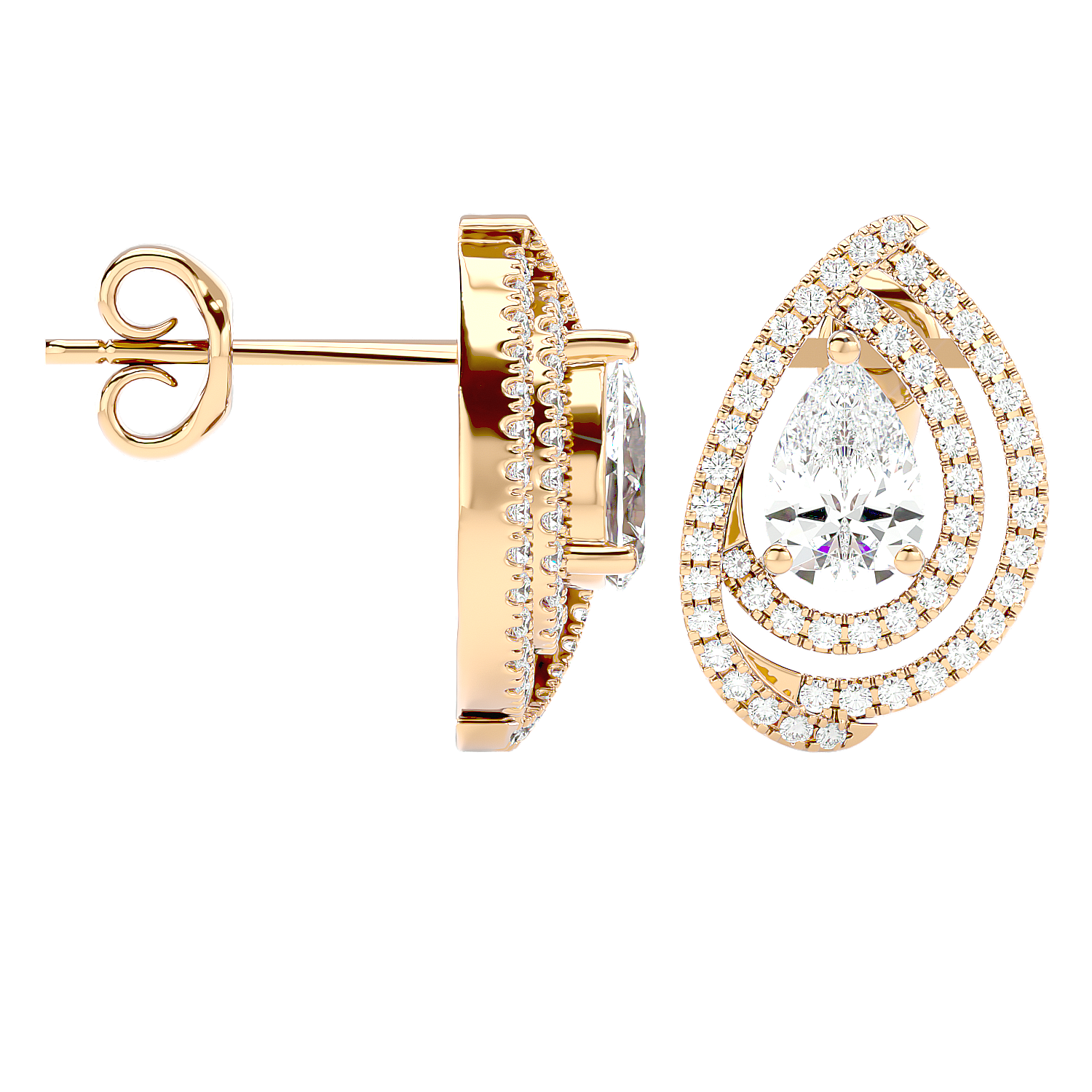 Galaxy Diamond Earrings