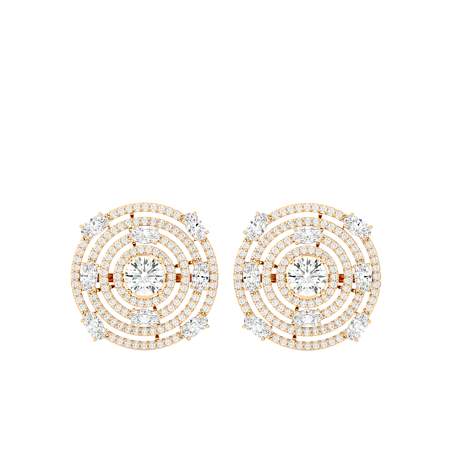Aura Diamond Earrings