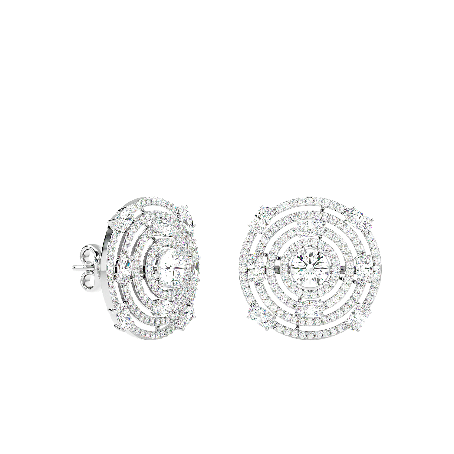 Aura Diamond Earrings