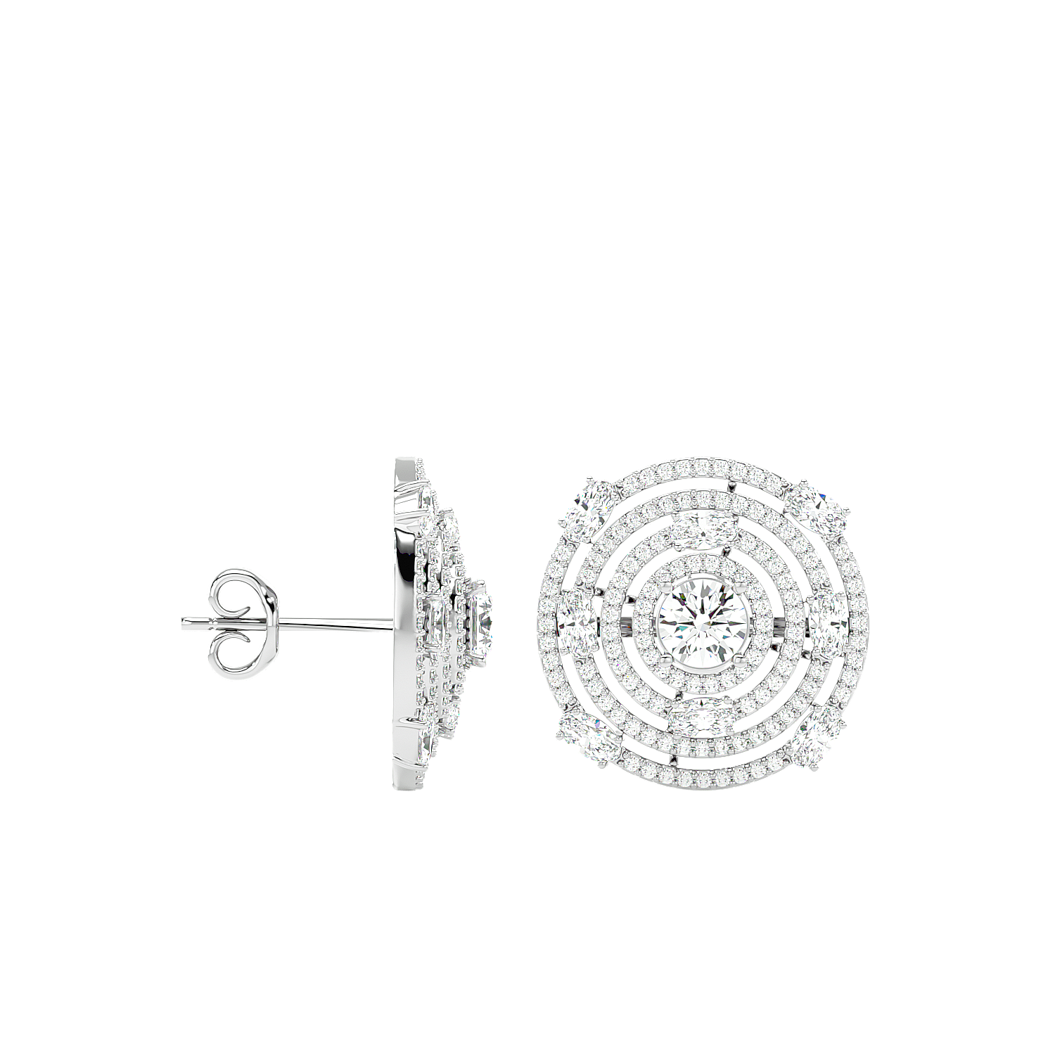 Aura Diamond Earrings