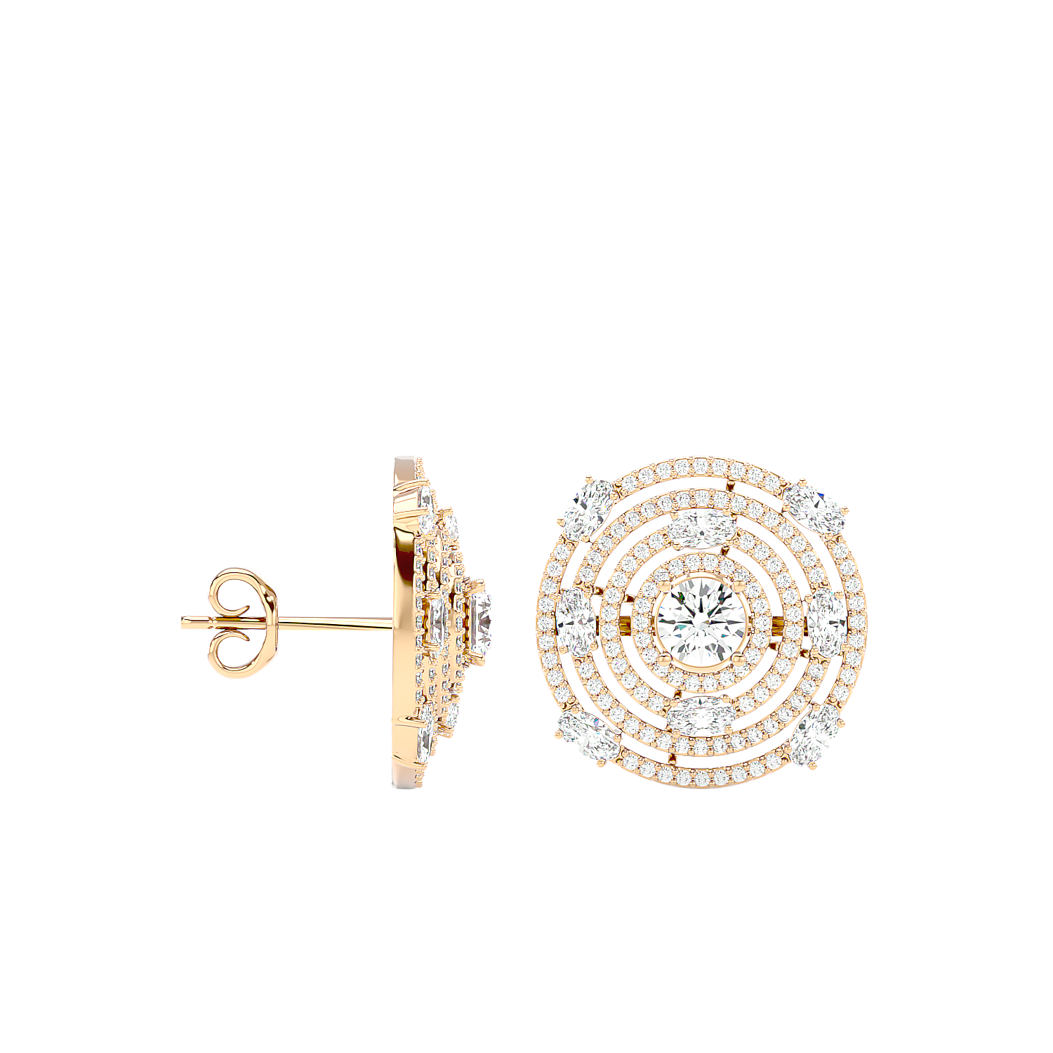 Aura Diamond Earrings