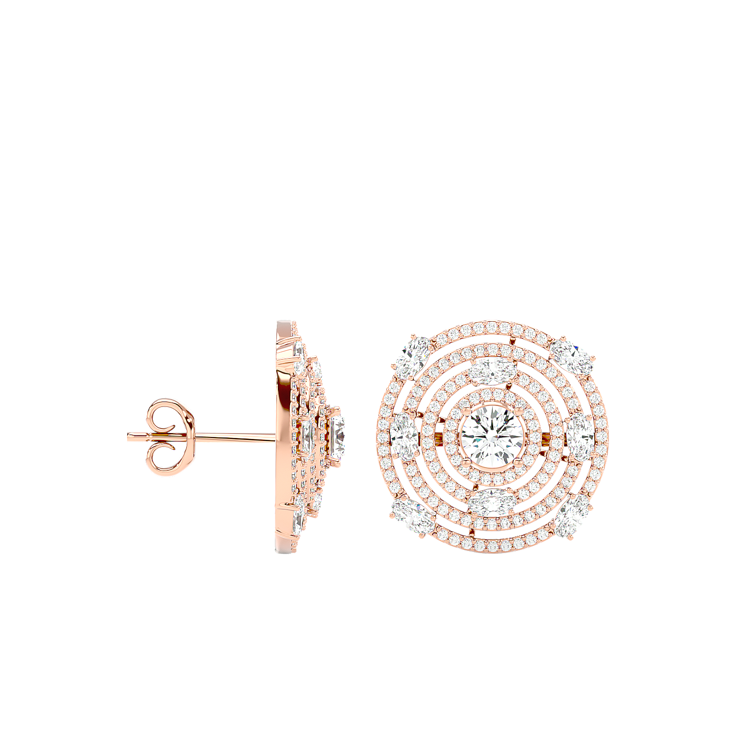 Aura Diamond Earrings