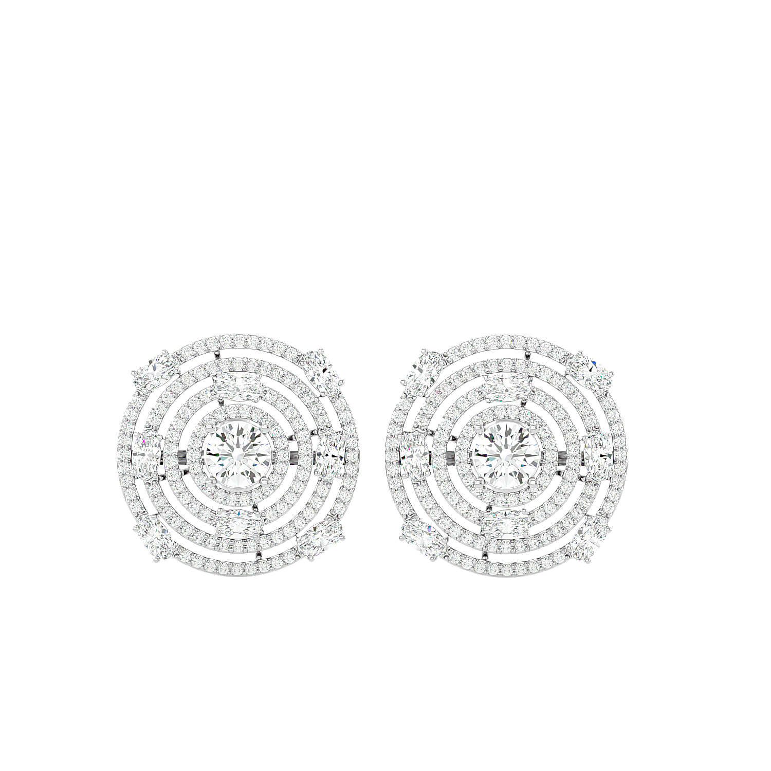 Aura Diamond Earrings