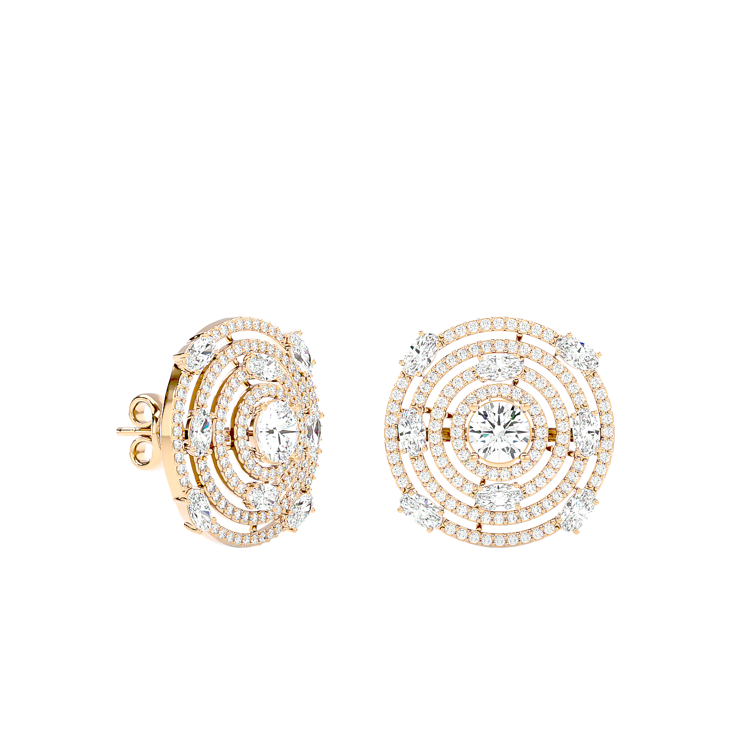 Aura Diamond Earrings