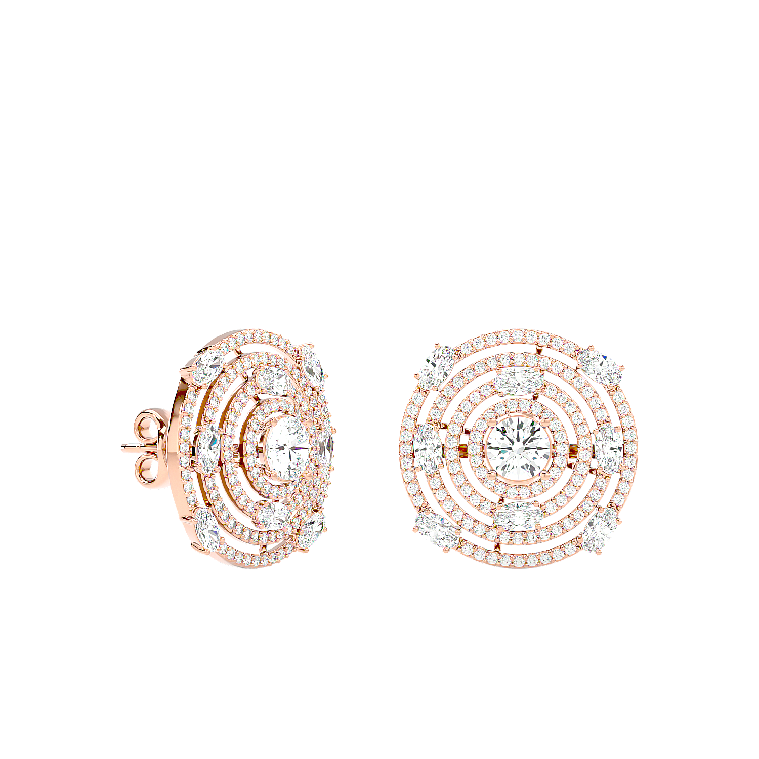 Aura Diamond Earrings