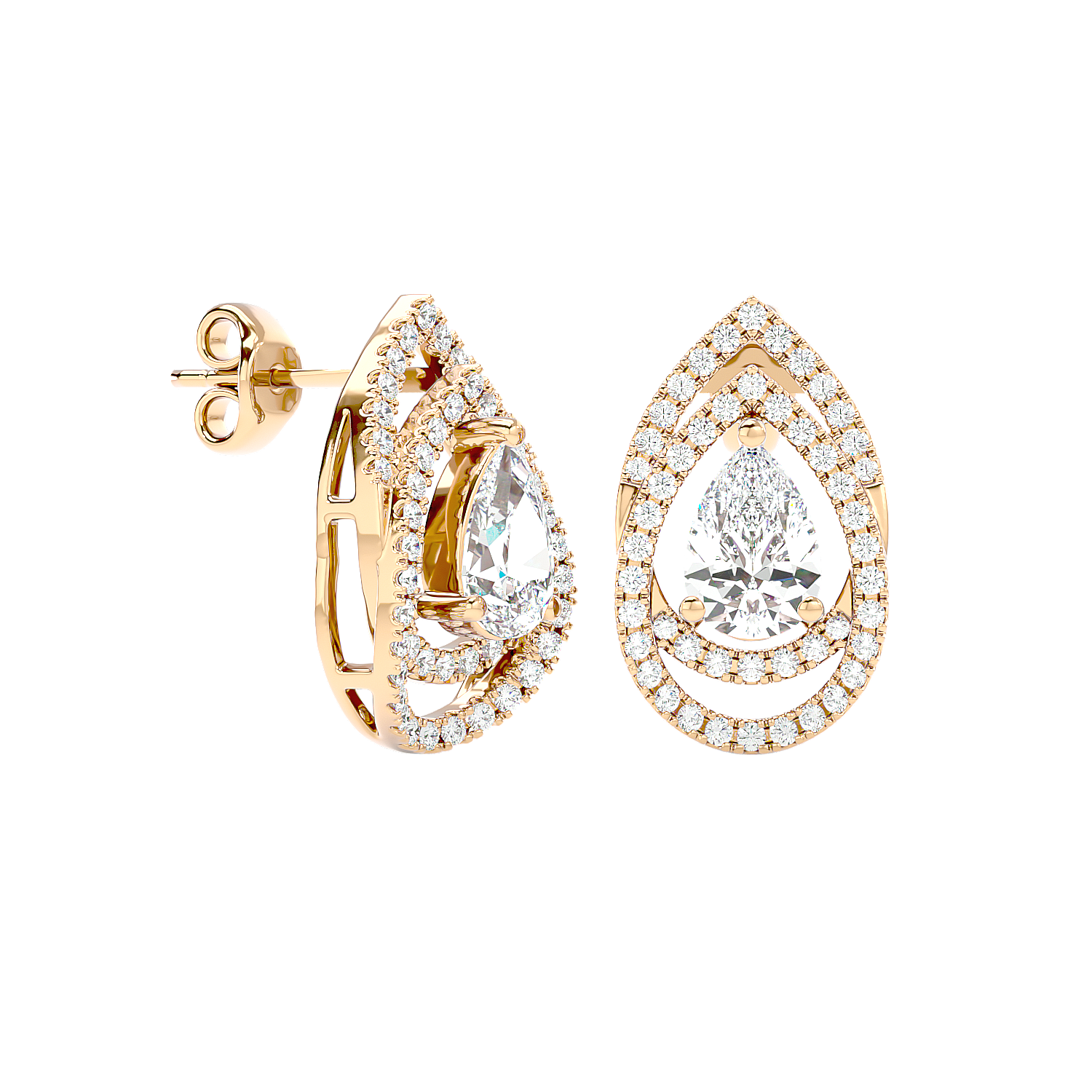 Treasure Diamond Earrings