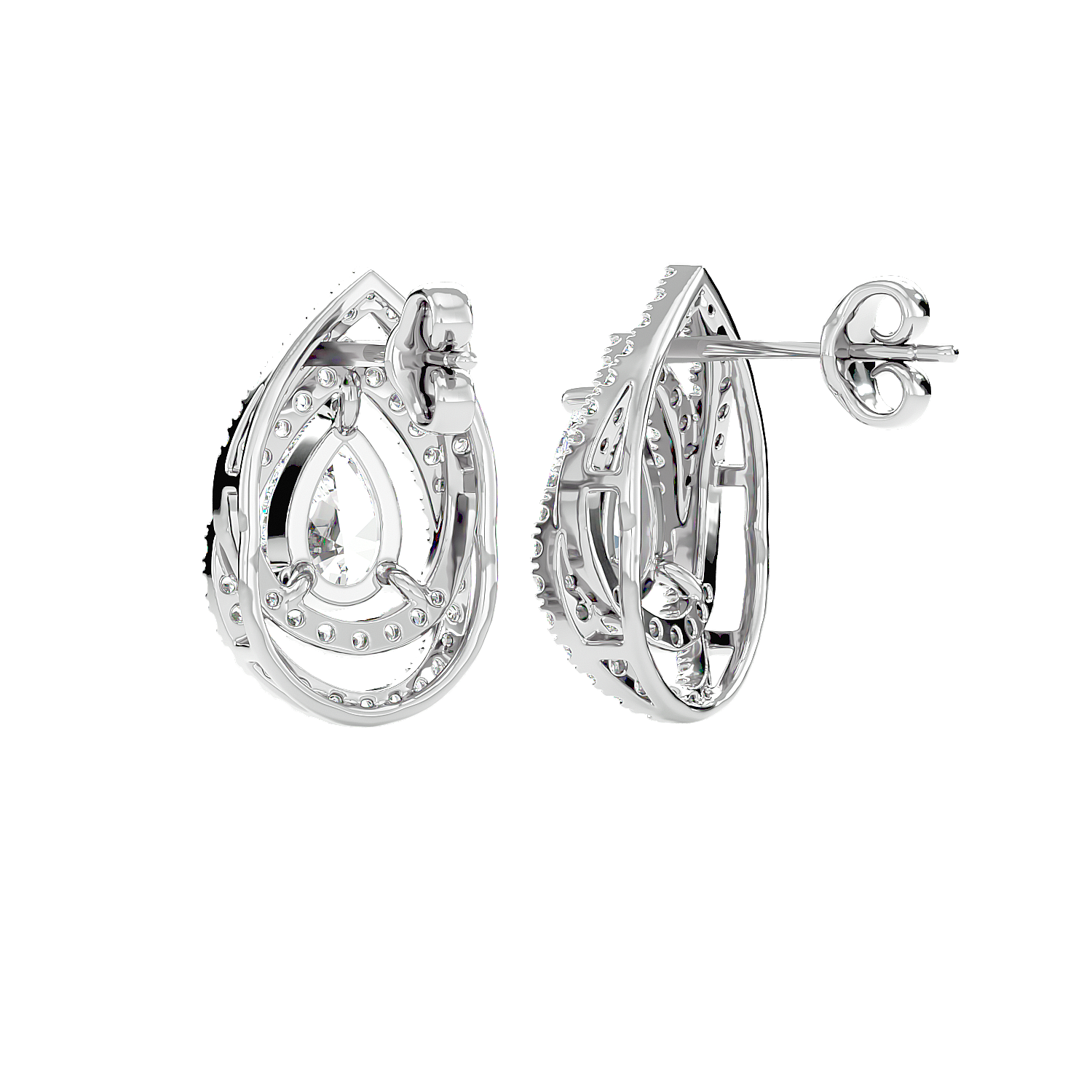 Treasure Diamond Earrings