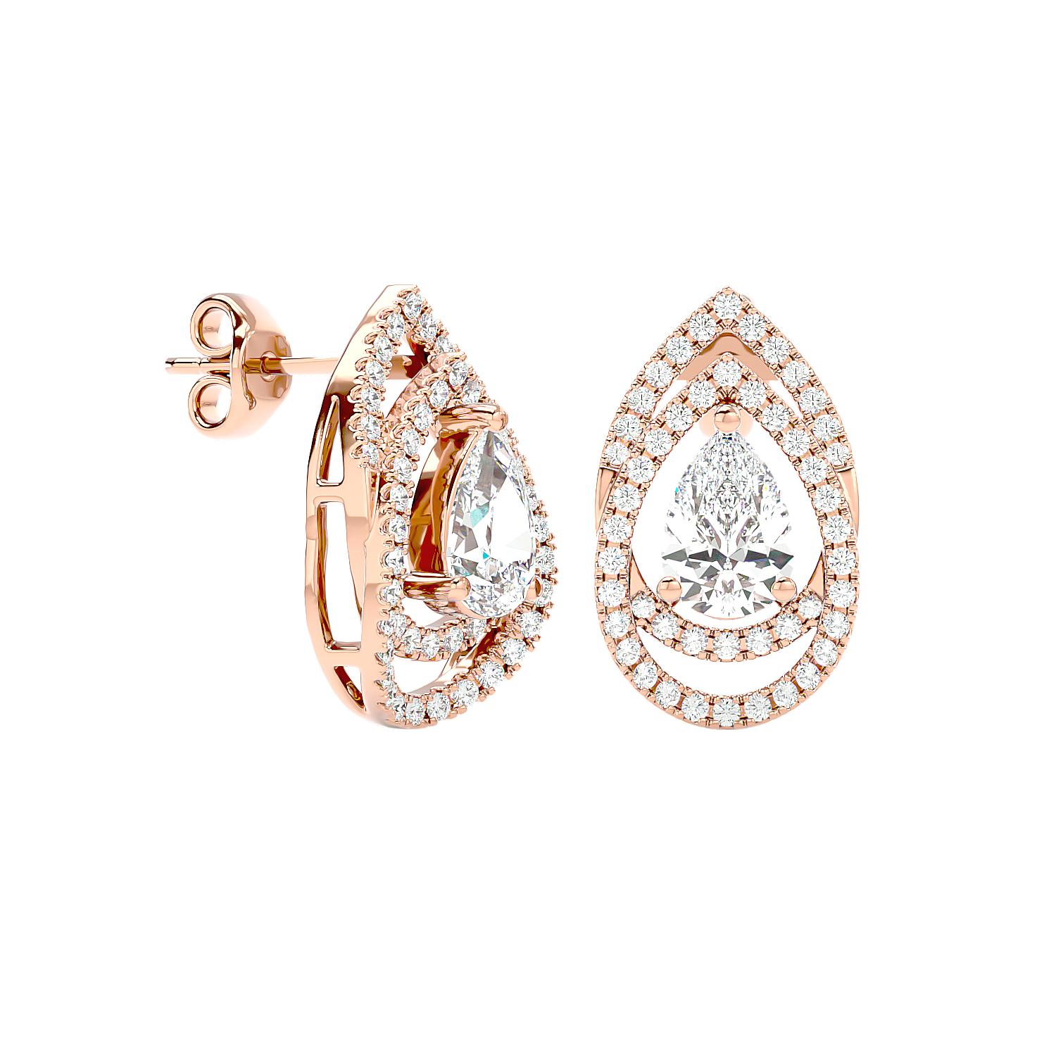 Treasure Diamond Earrings