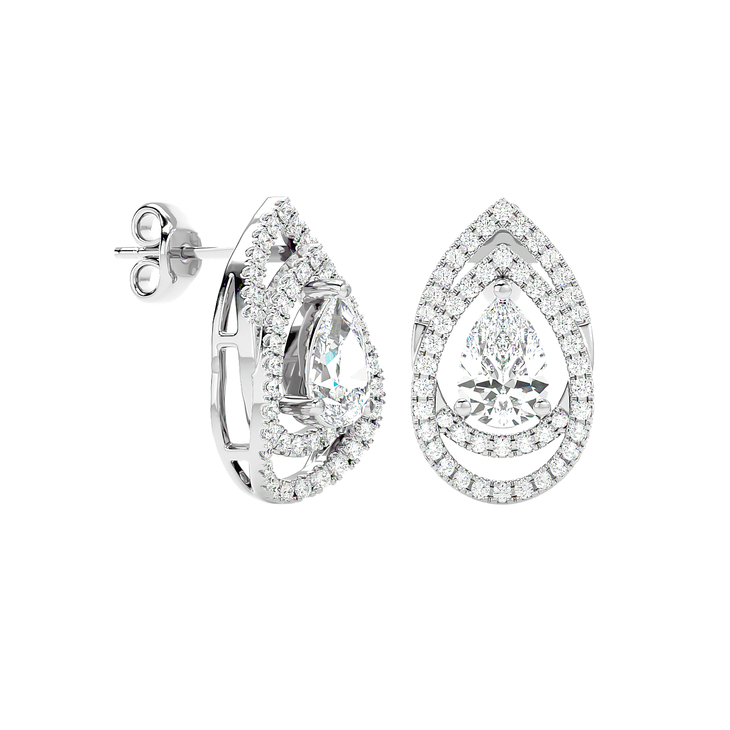 Treasure Diamond Earrings