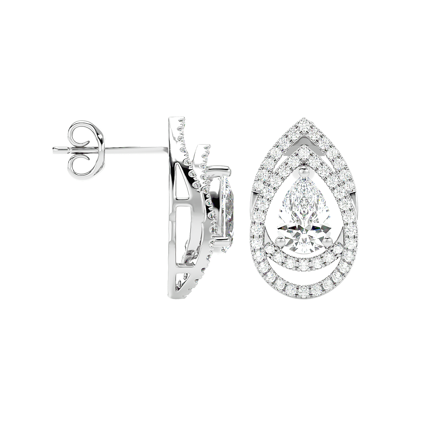 Treasure Diamond Earrings