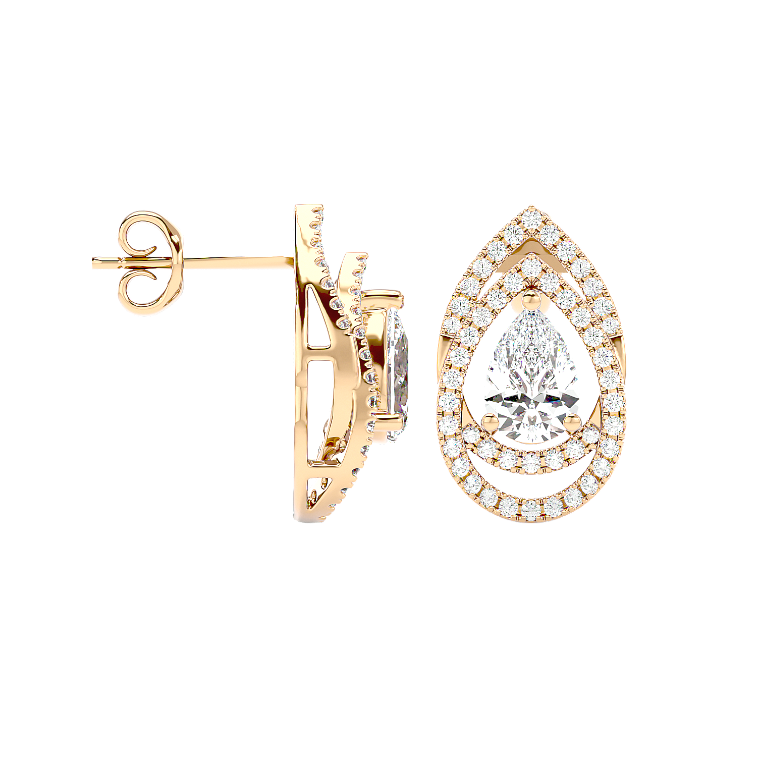 Treasure Diamond Earrings