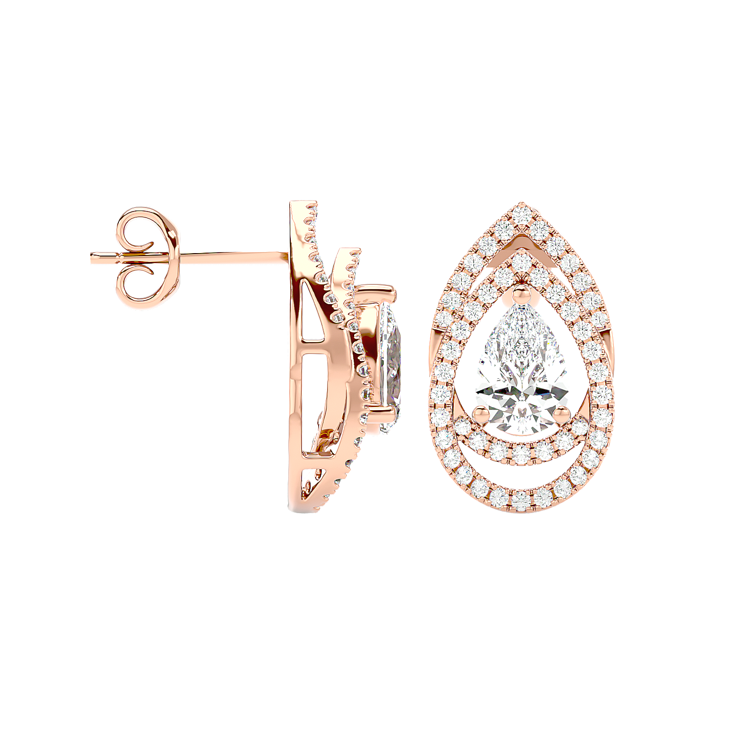 Treasure Diamond Earrings