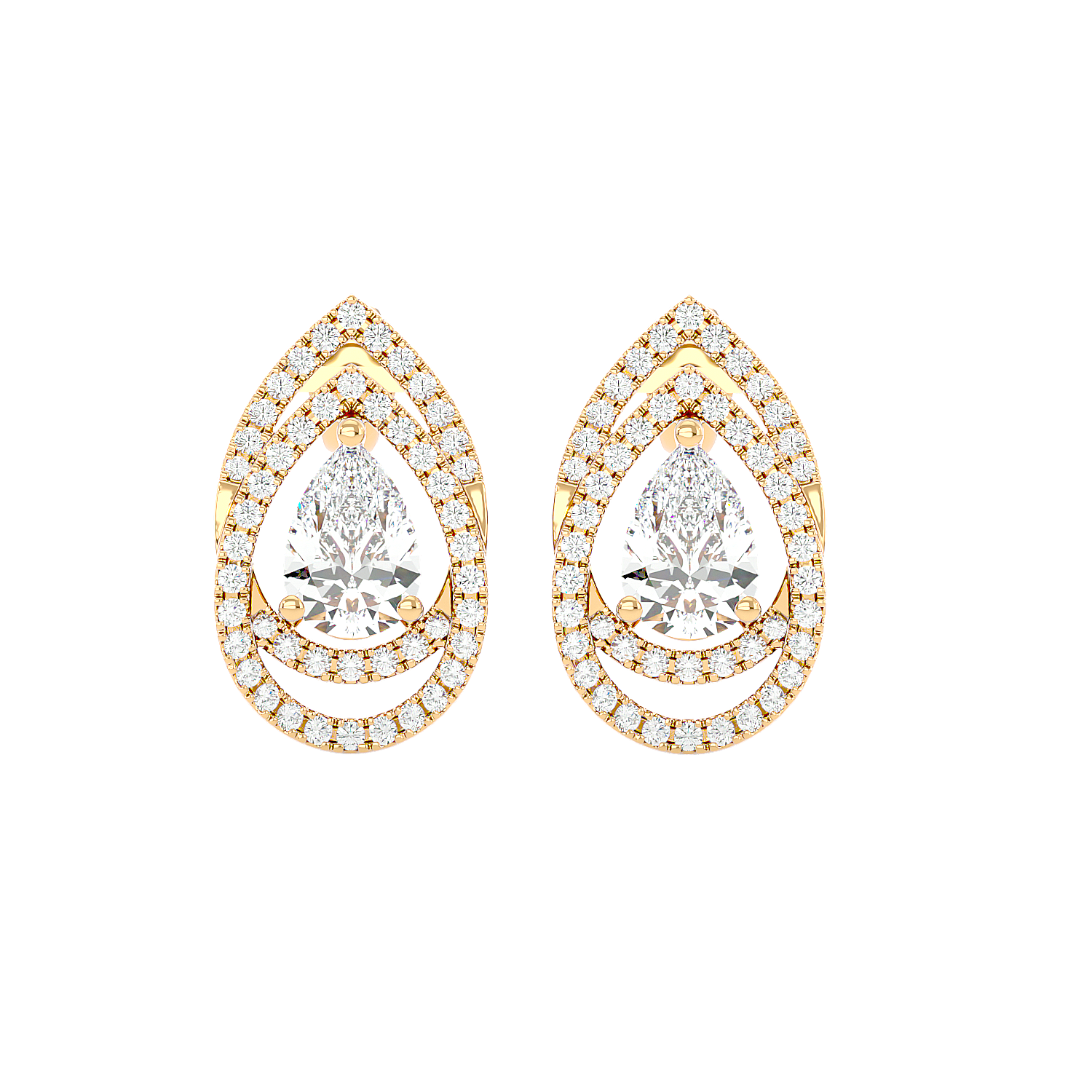 Treasure Diamond Earrings