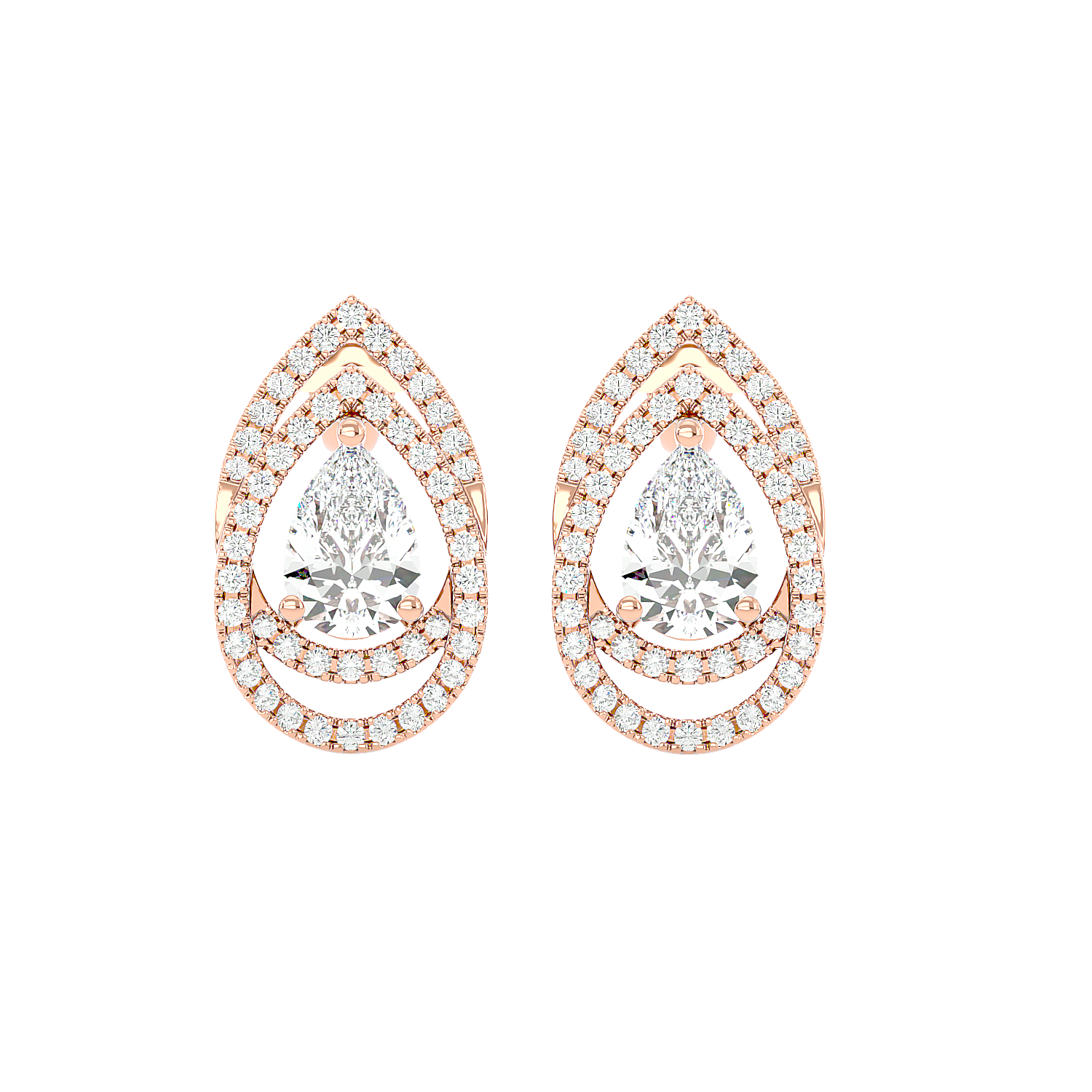 Treasure Diamond Earrings
