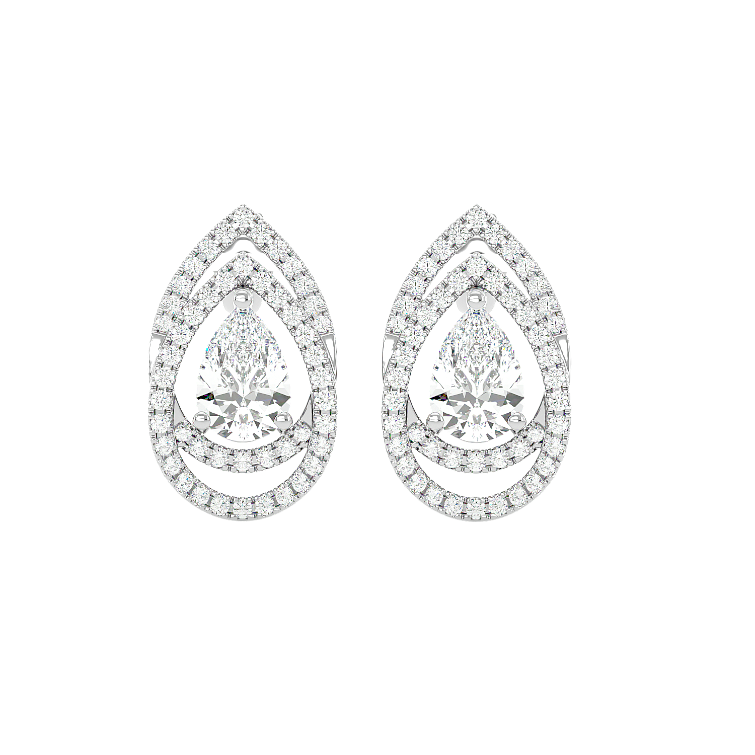 Treasure Diamond Earrings
