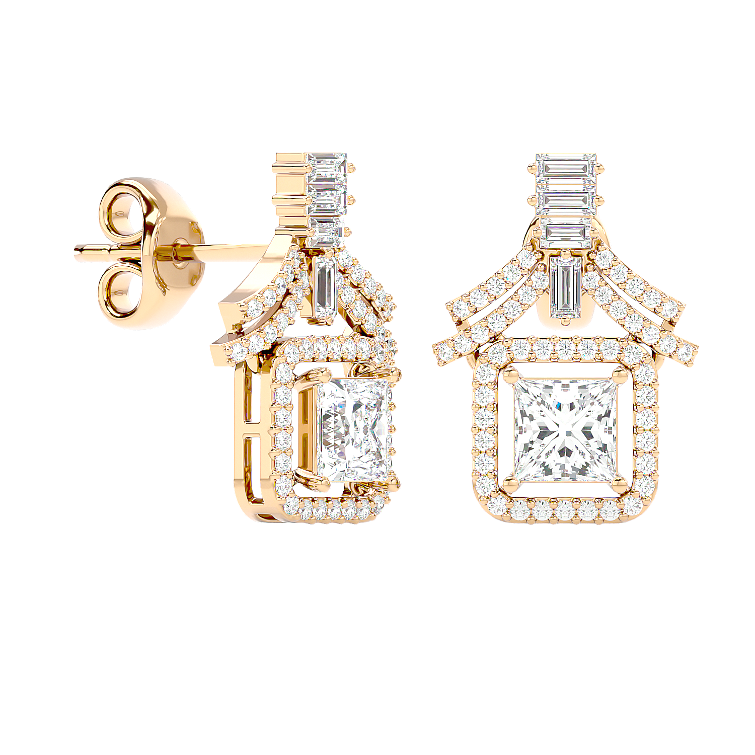 Stellar Diamond Earrings