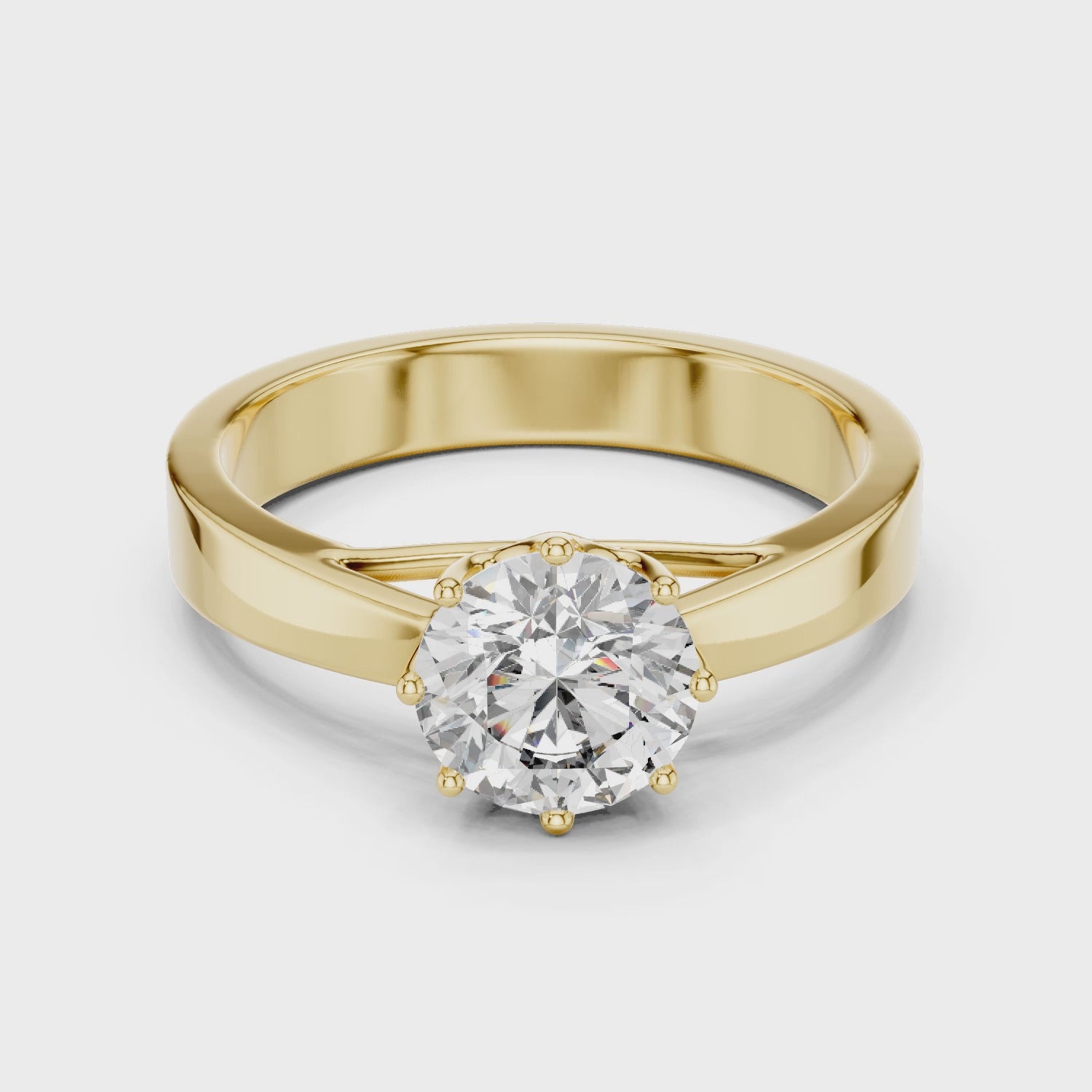 Classic Solitaire Engagement Ring